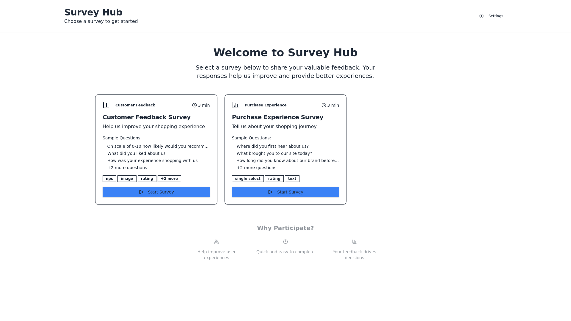 website screenshot of https://link-surveys.pages.dev/