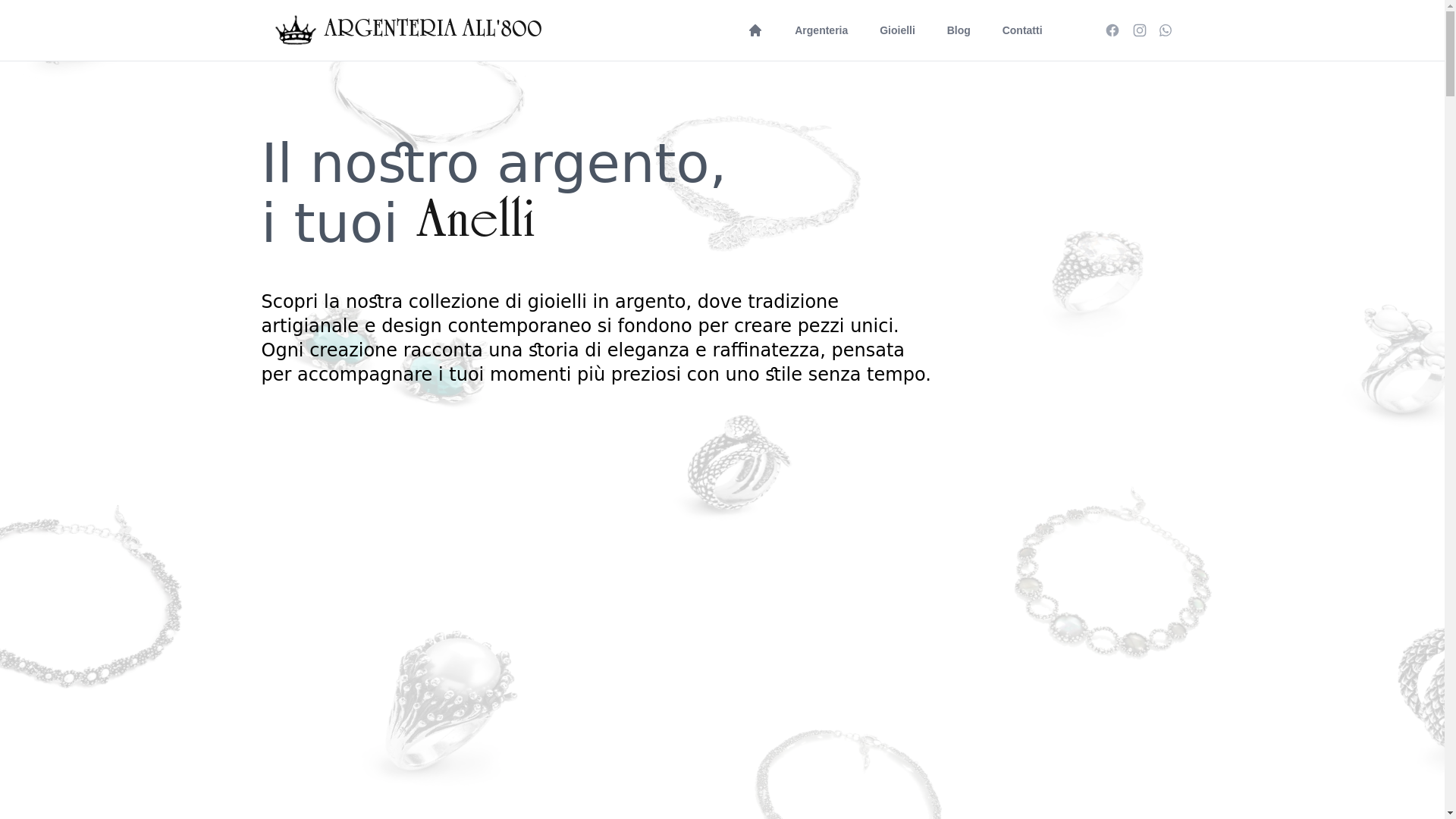 website screenshot of https://argenteria800.pages.dev/