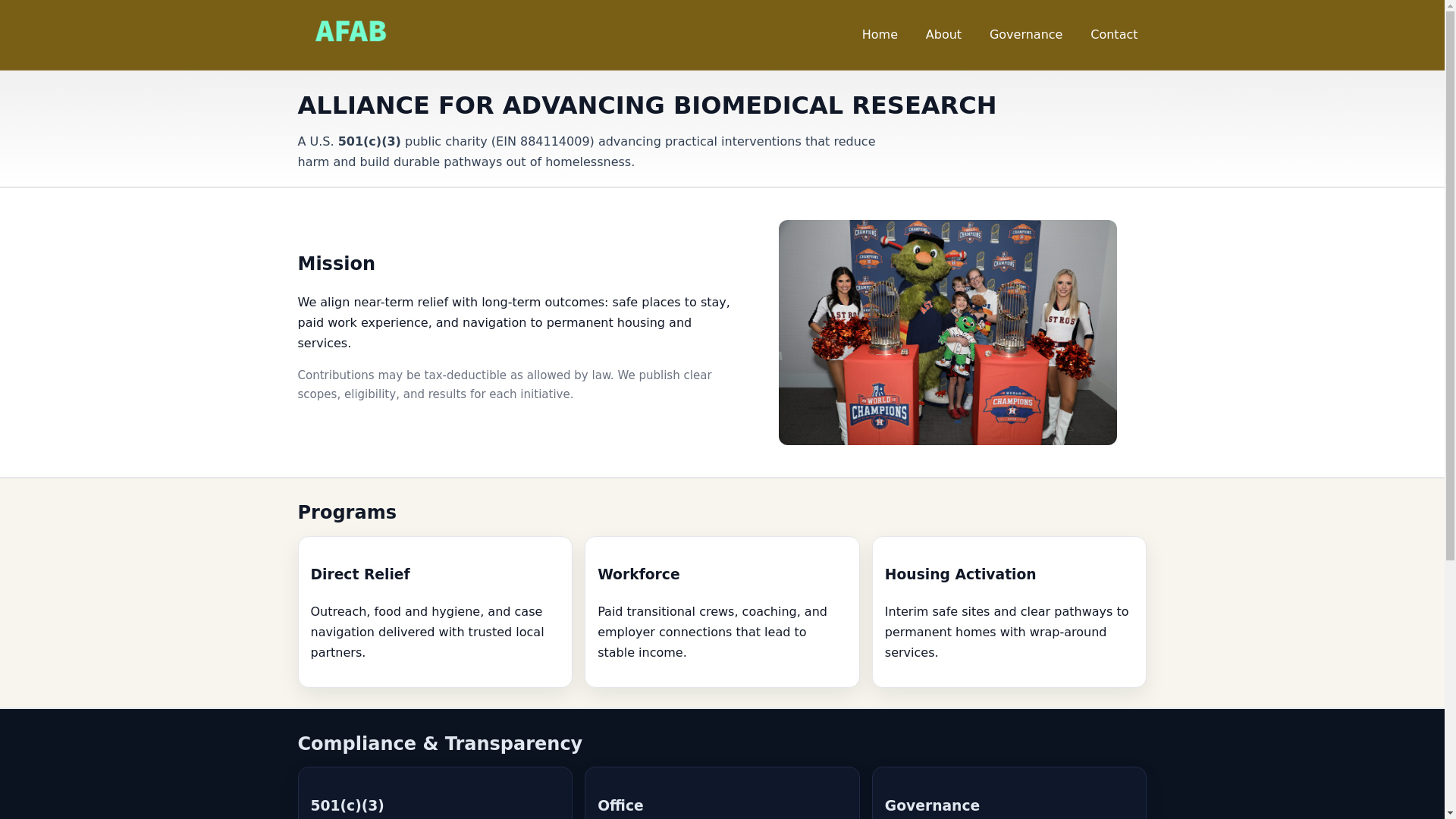 website screenshot of https://alliancefo.cfd/