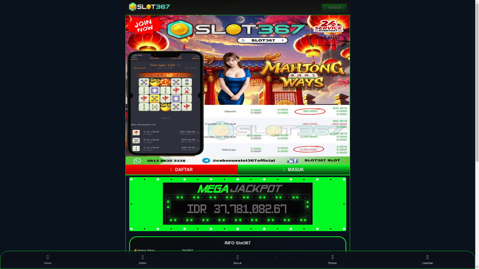 website screenshot of https://ranknaikbsi777.pages.dev/