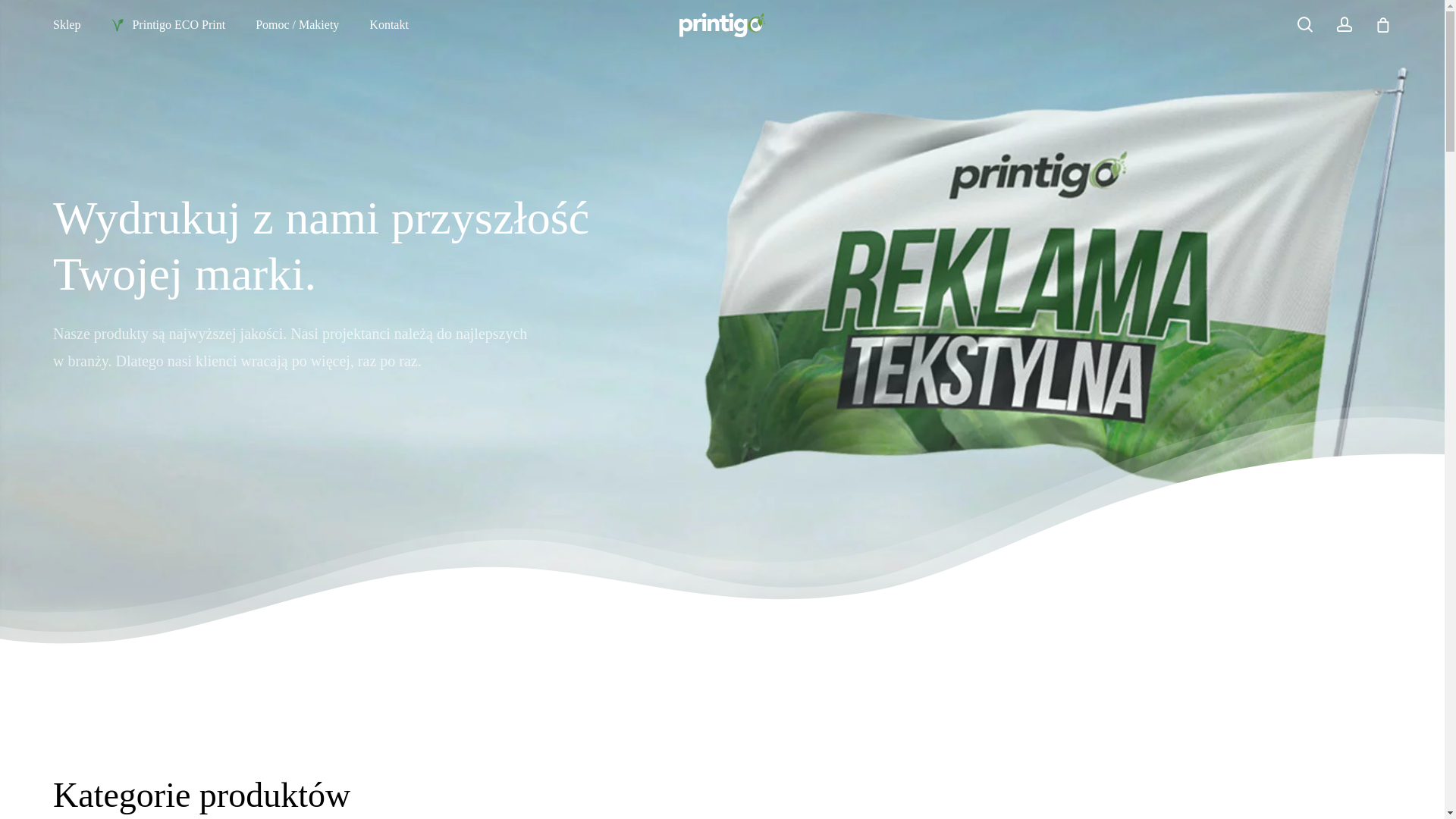 website screenshot of https://printigo.pl/