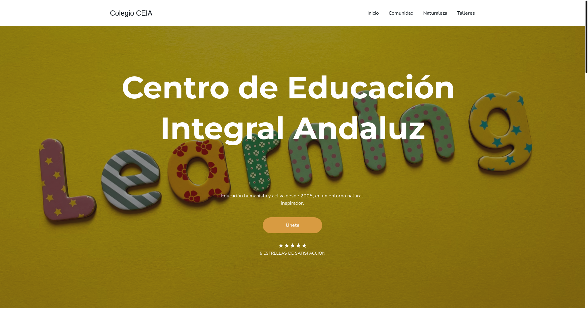 website screenshot of https://colegioceia.com/