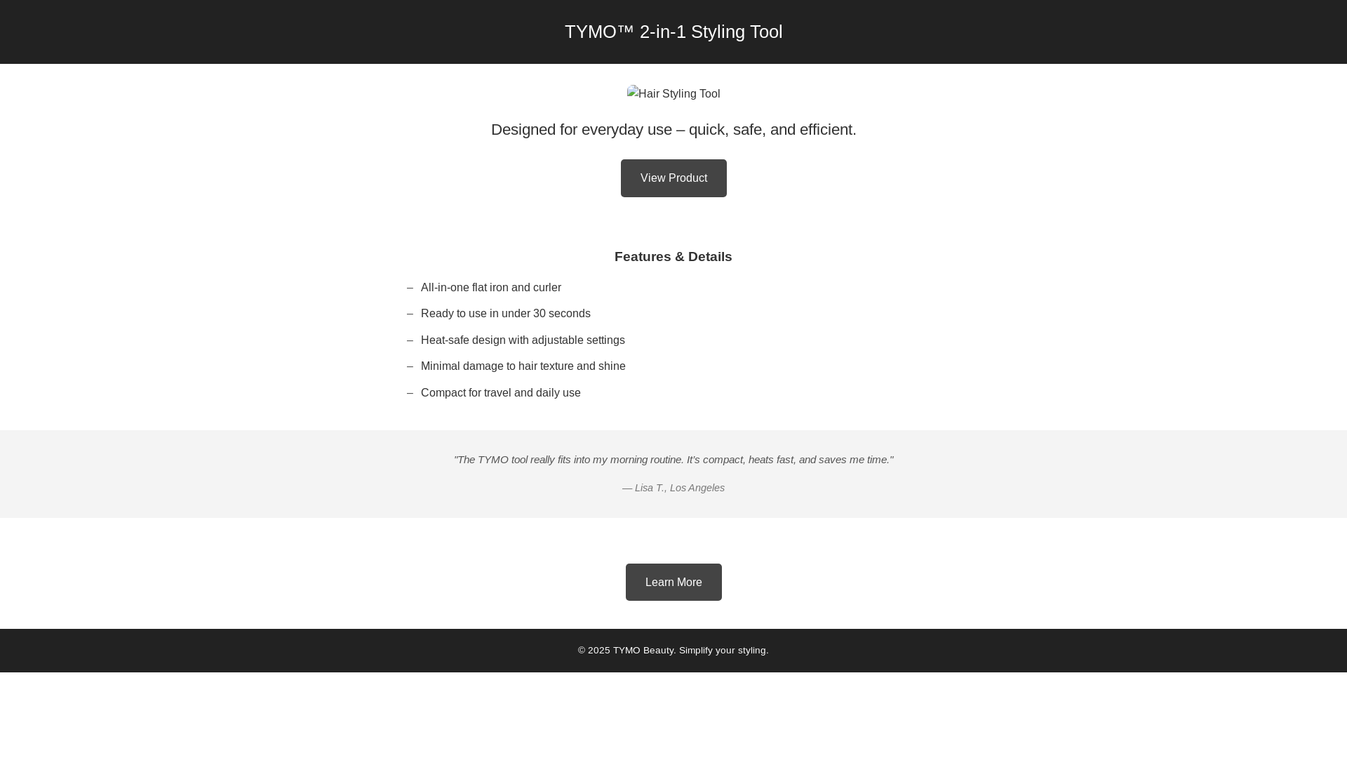 website screenshot of https://hairshop-1jx.pages.dev/