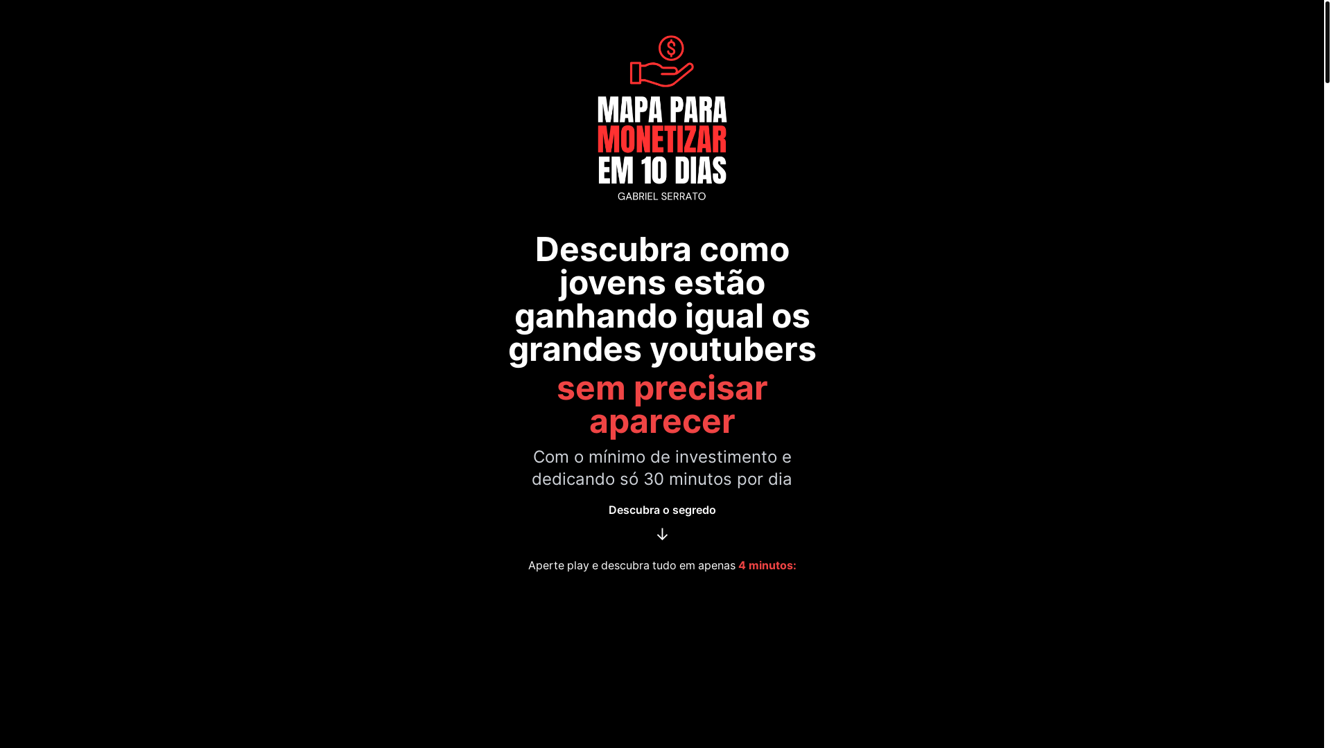 website screenshot of https://gabrielserrato.com.br/