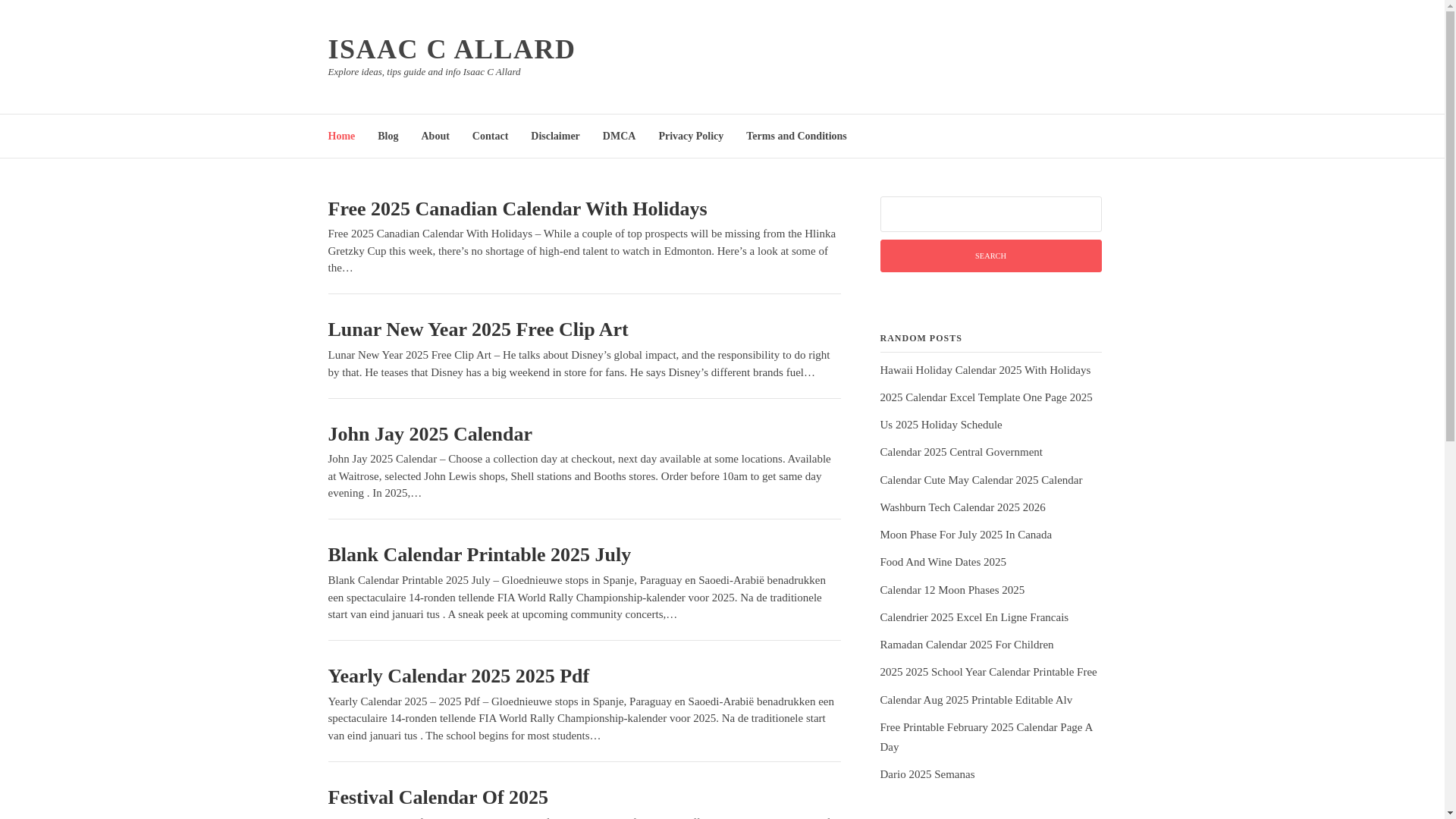 website screenshot of https://isaaccallard.pages.dev/
