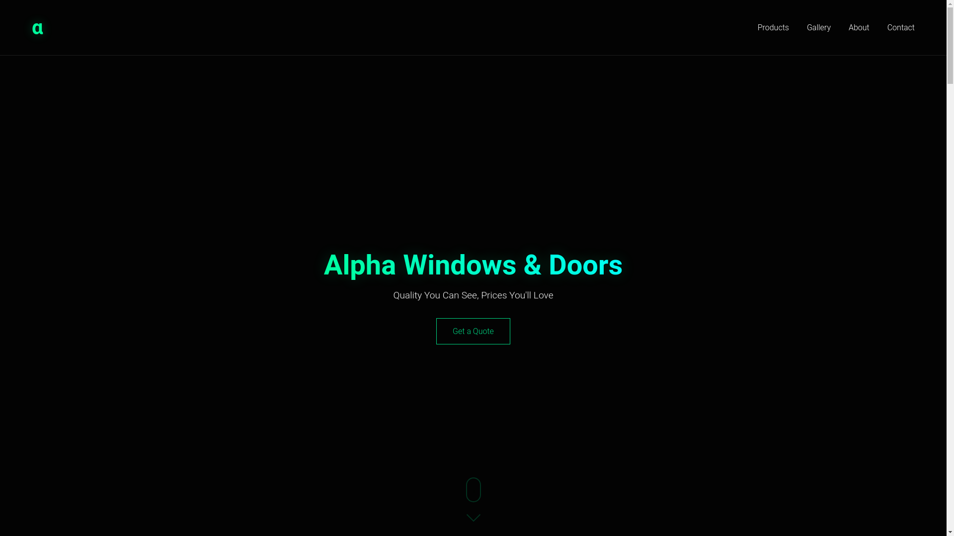 website screenshot of https://alpha-windows.pages.dev/