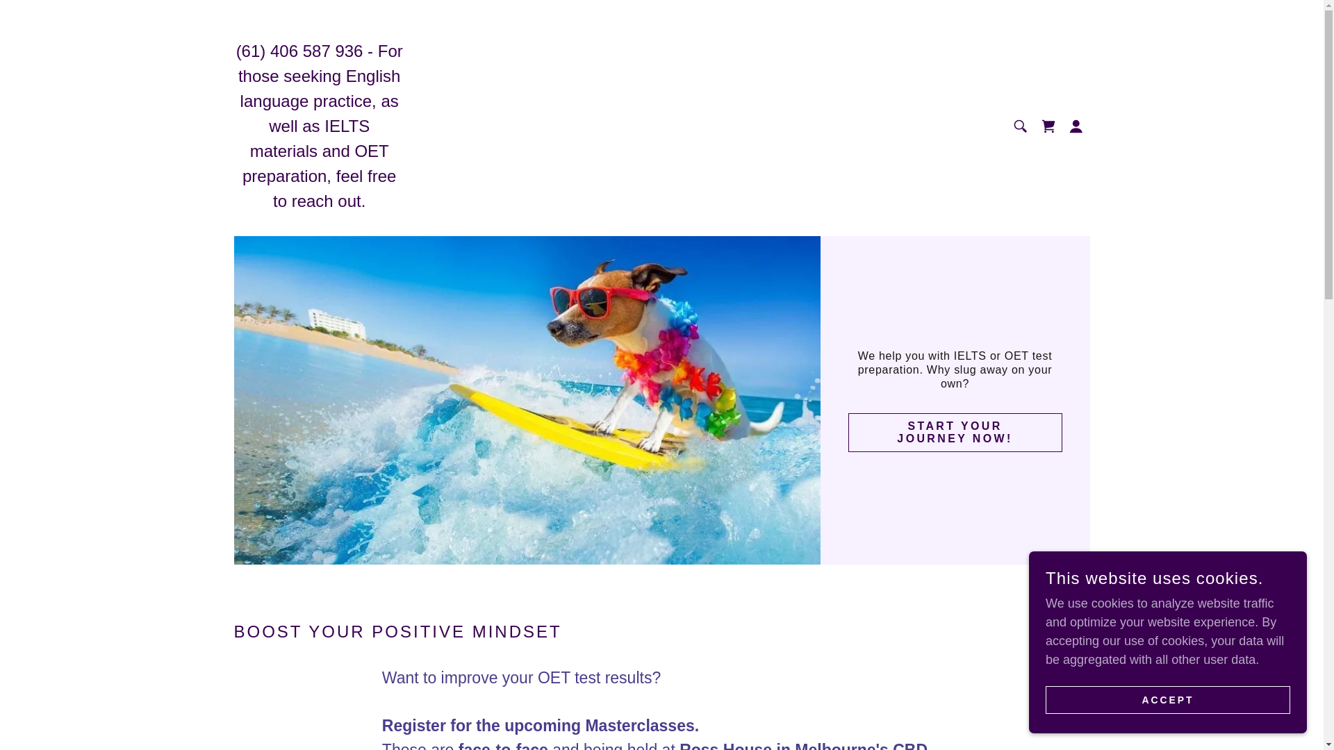 website screenshot of https://upliftyourenglish.com.au/