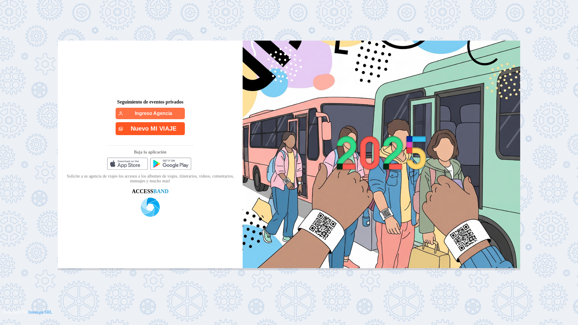 website screenshot of https://accessband.website/