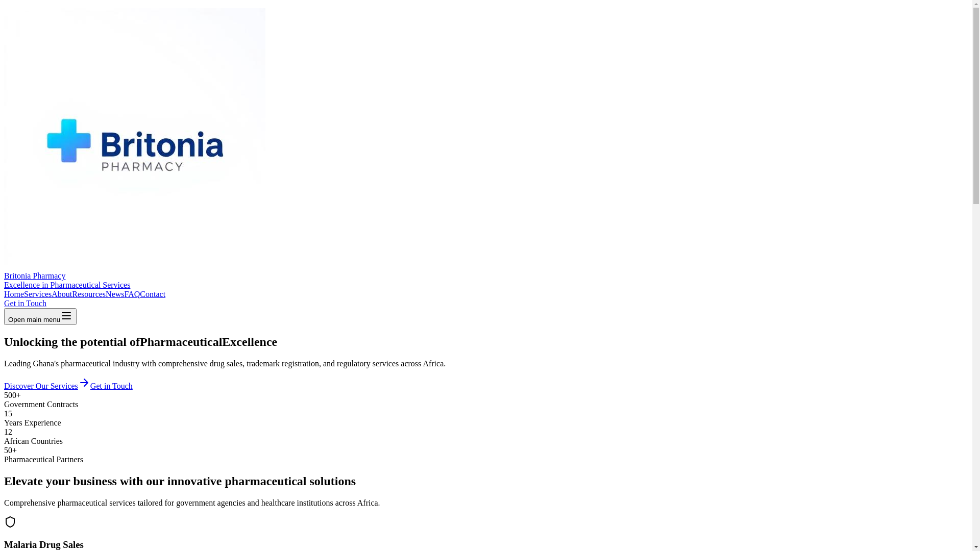 website screenshot of https://britoniapharma-02.pages.dev/