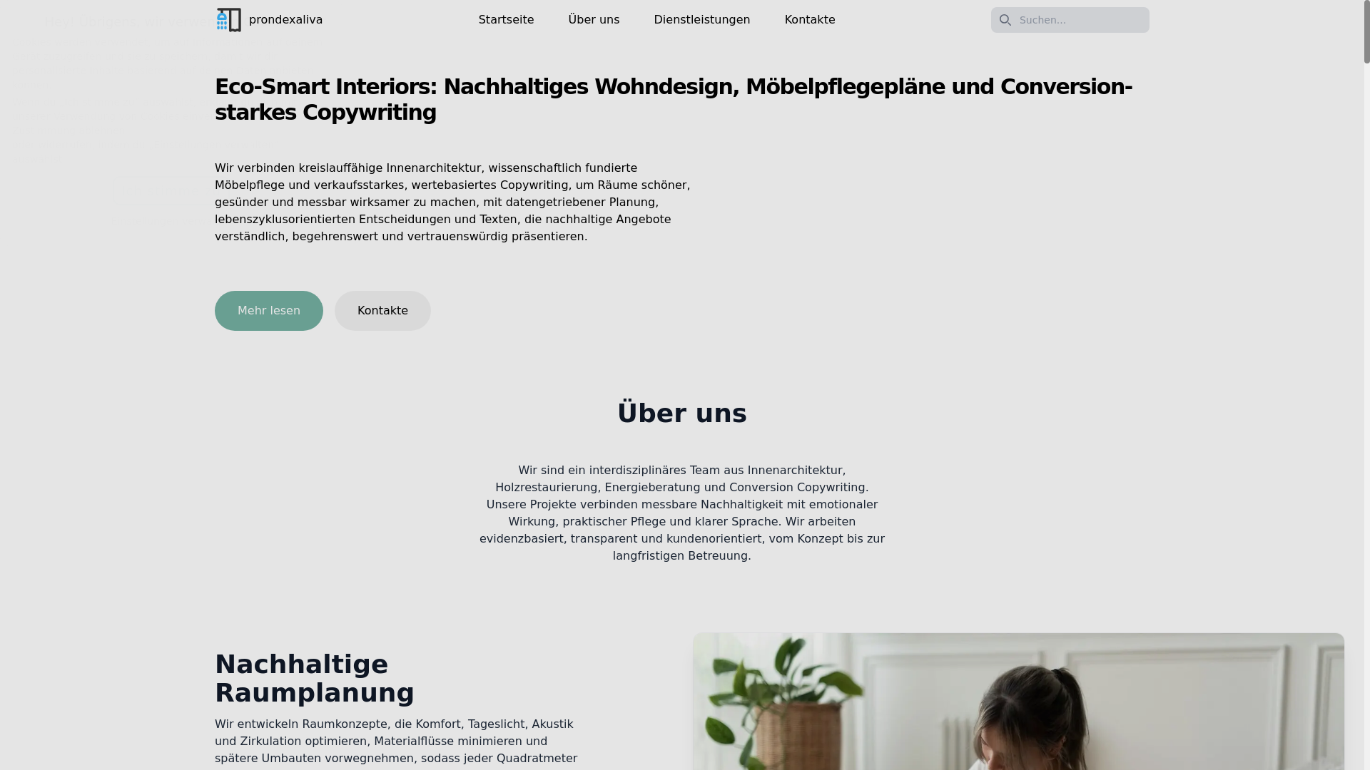 website screenshot of https://prondexaliva.online/