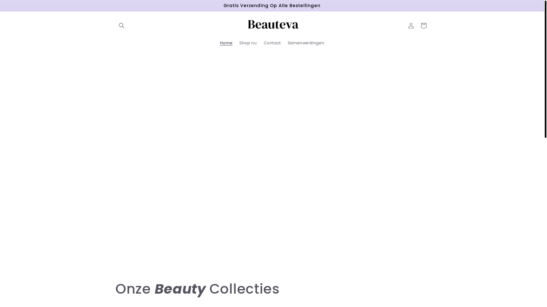 website screenshot of https://beauteva.nl/