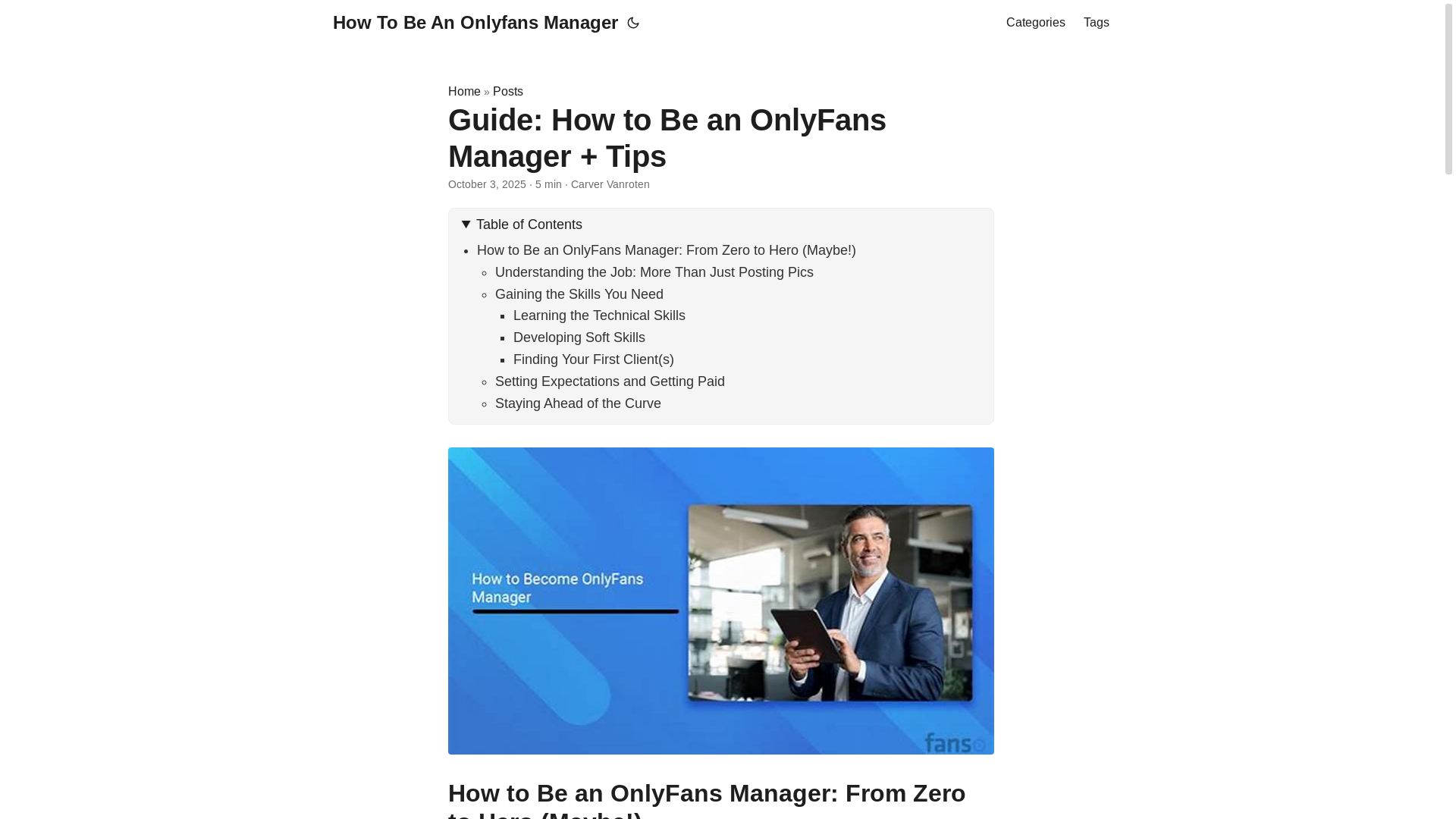 website screenshot of https://how-to-be-an-onlyfans-manager.pages.dev/