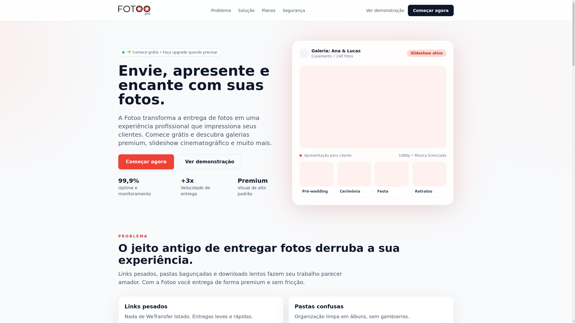 website screenshot of https://fotoo-landing.pages.dev/