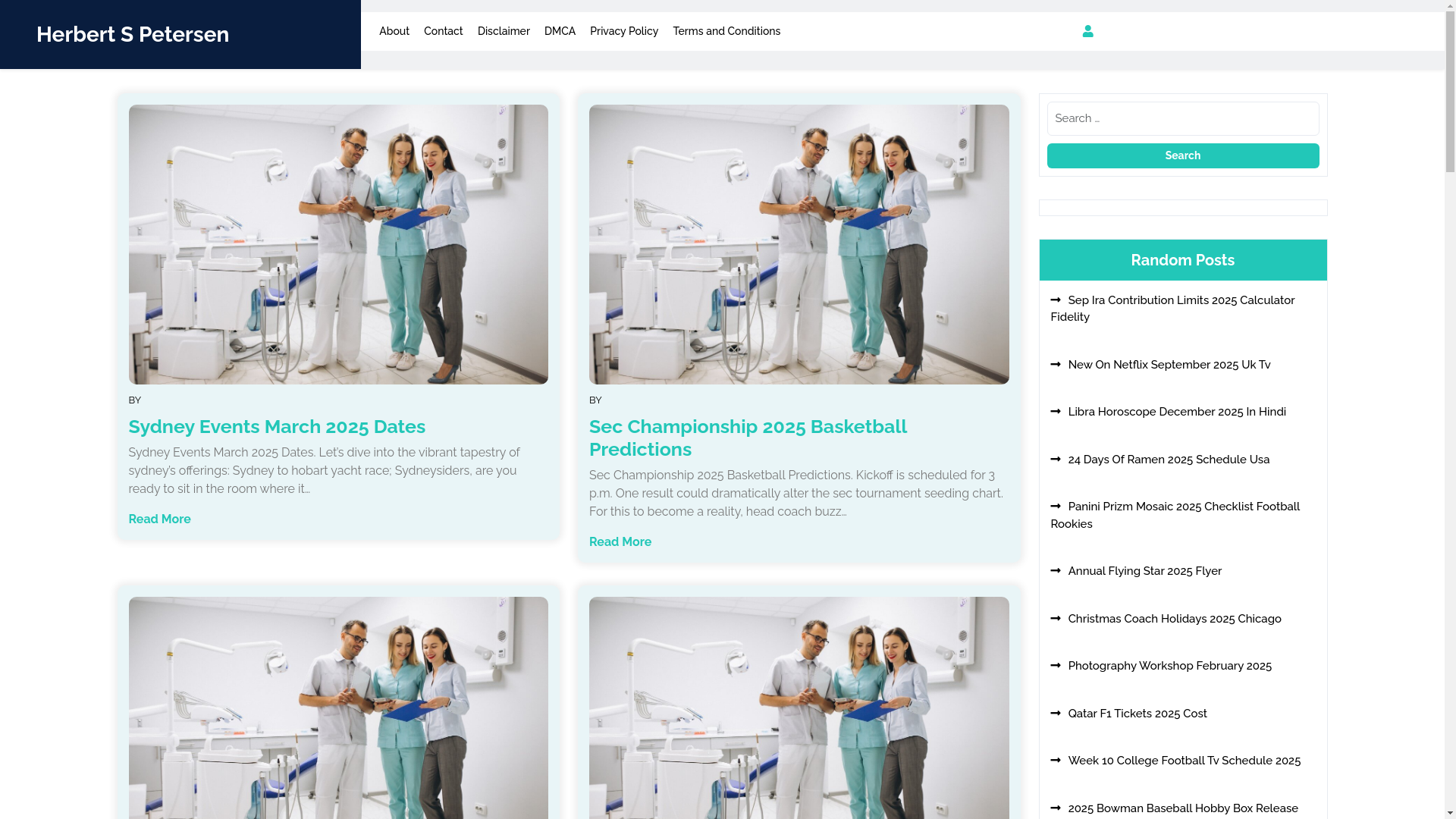 website screenshot of https://herbertspetersenj.pages.dev/