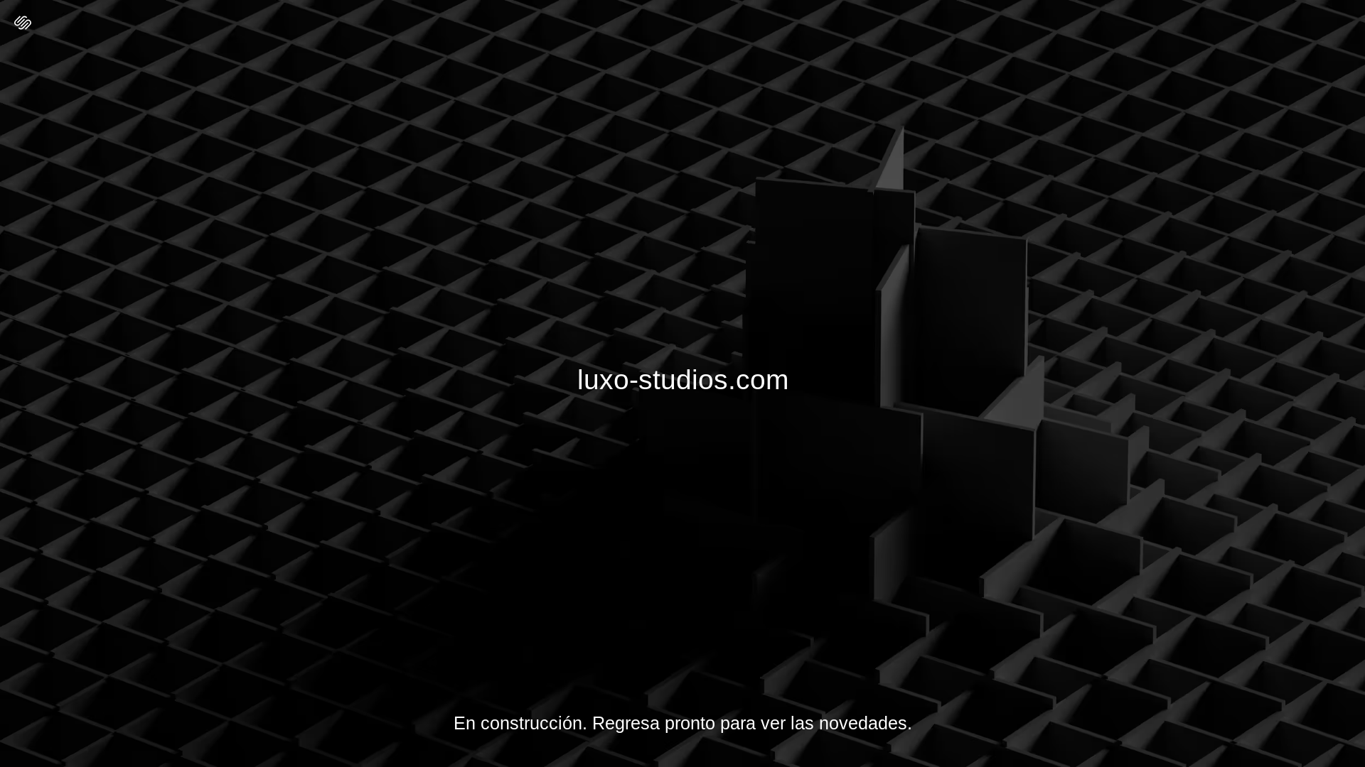 website screenshot of https://luxo-studios.com/