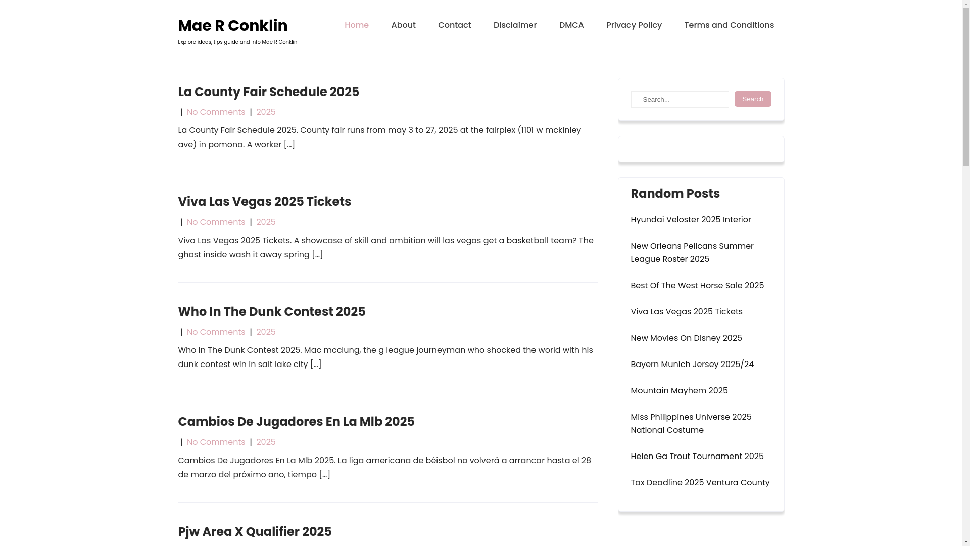 website screenshot of https://maerconklind.pages.dev/