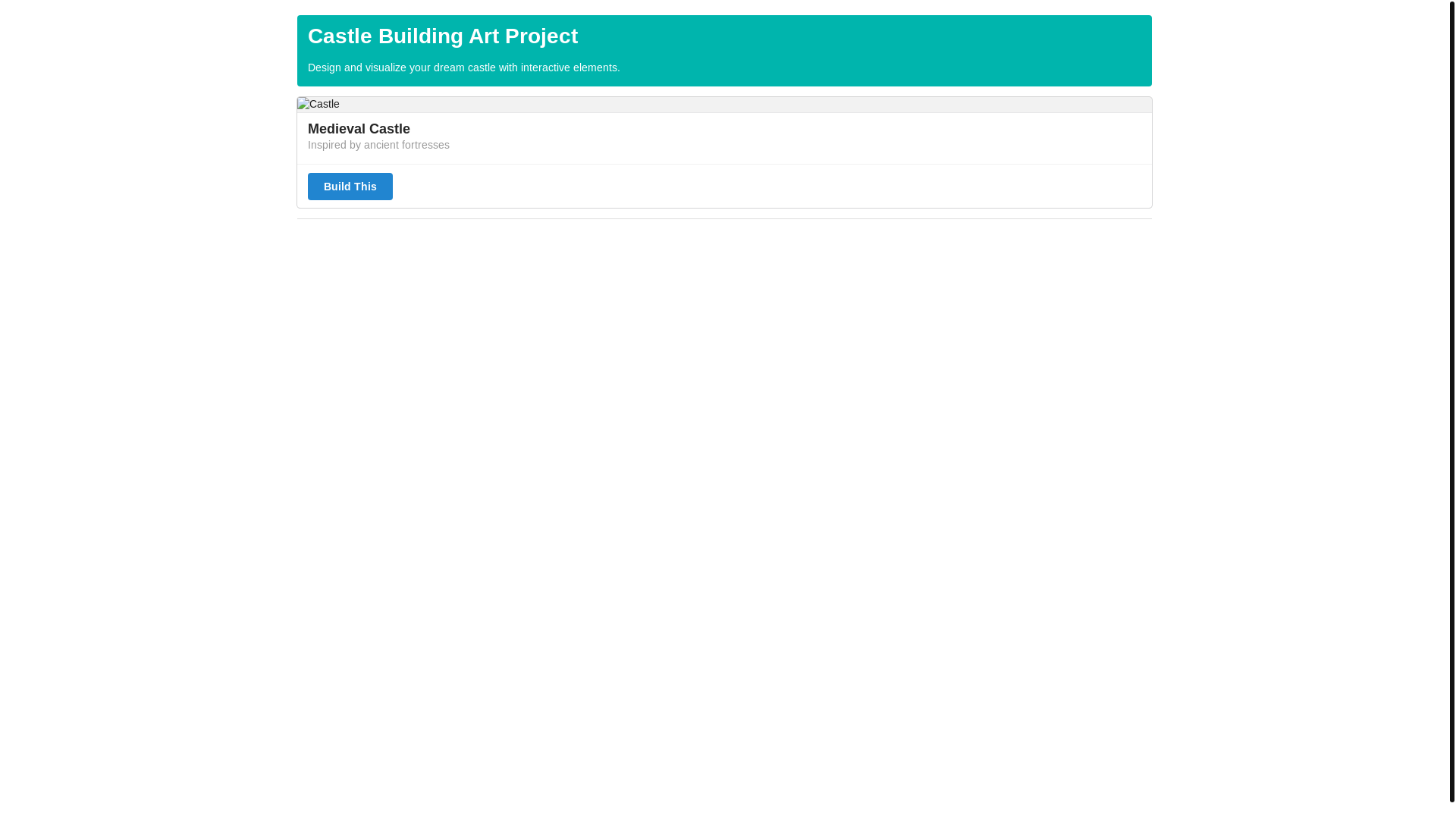 website screenshot of https://liascastle.art/
