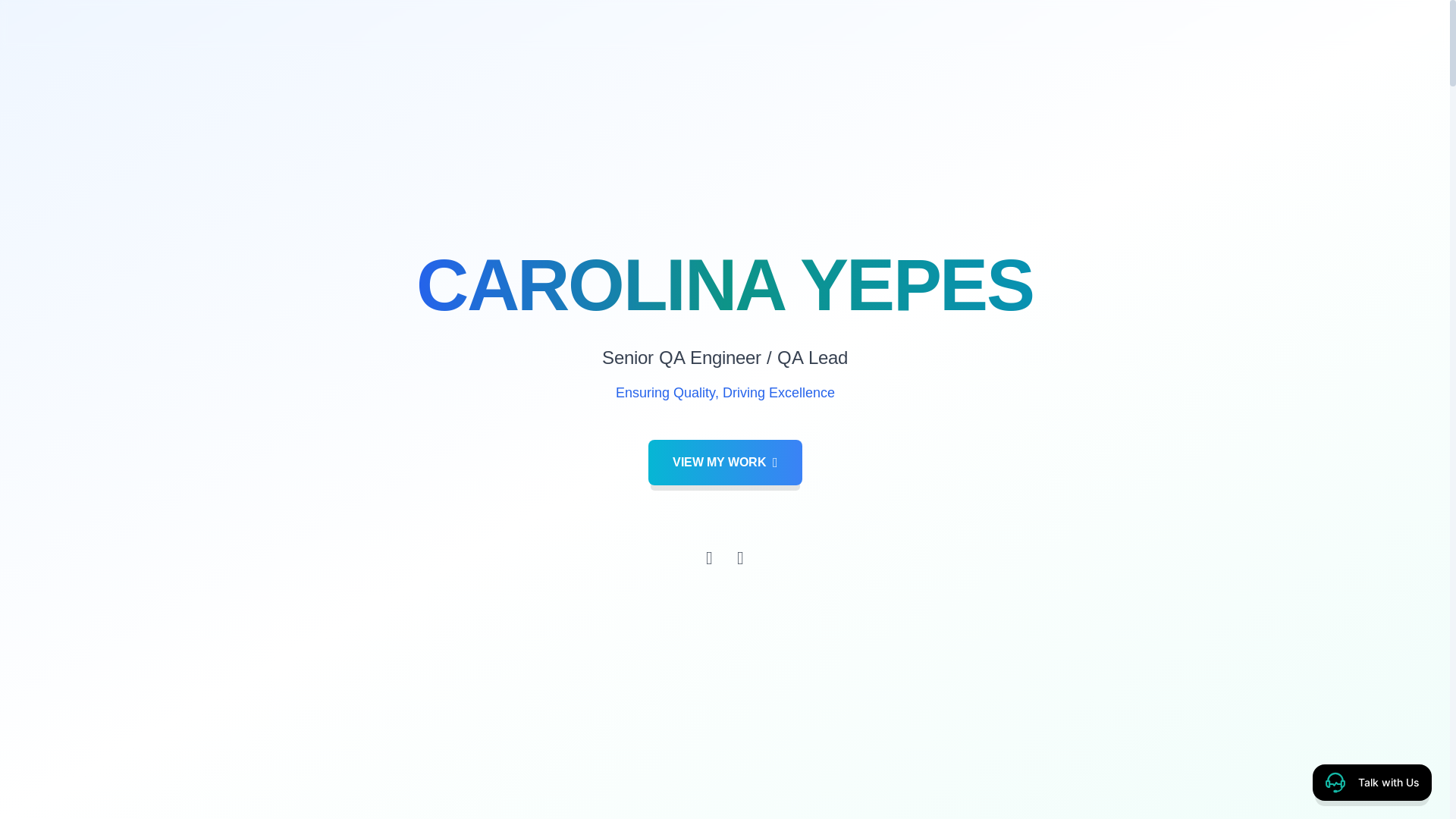 website screenshot of https://itscarolinayepes.com/