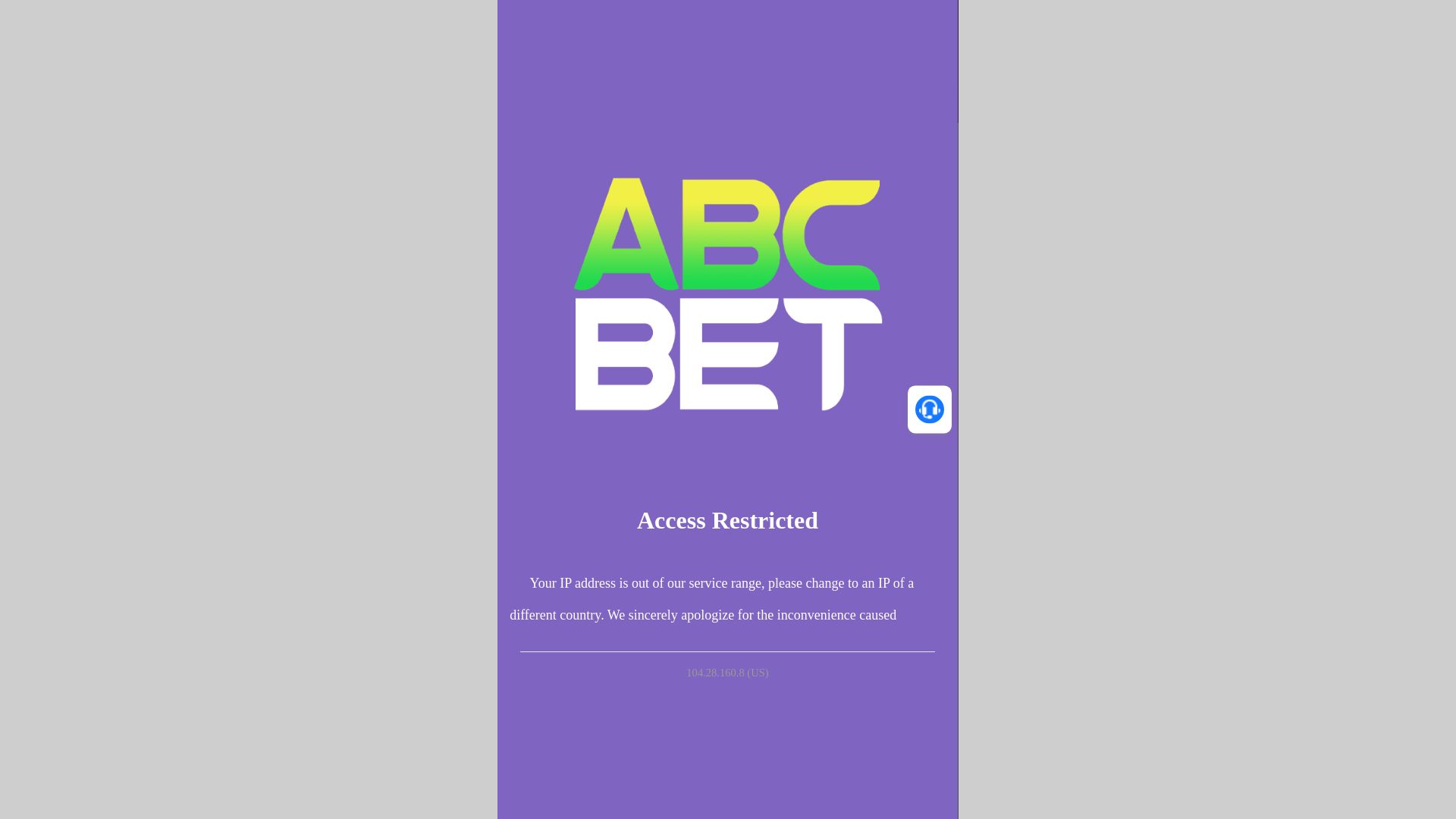 website screenshot of https://abcbet33.vip/