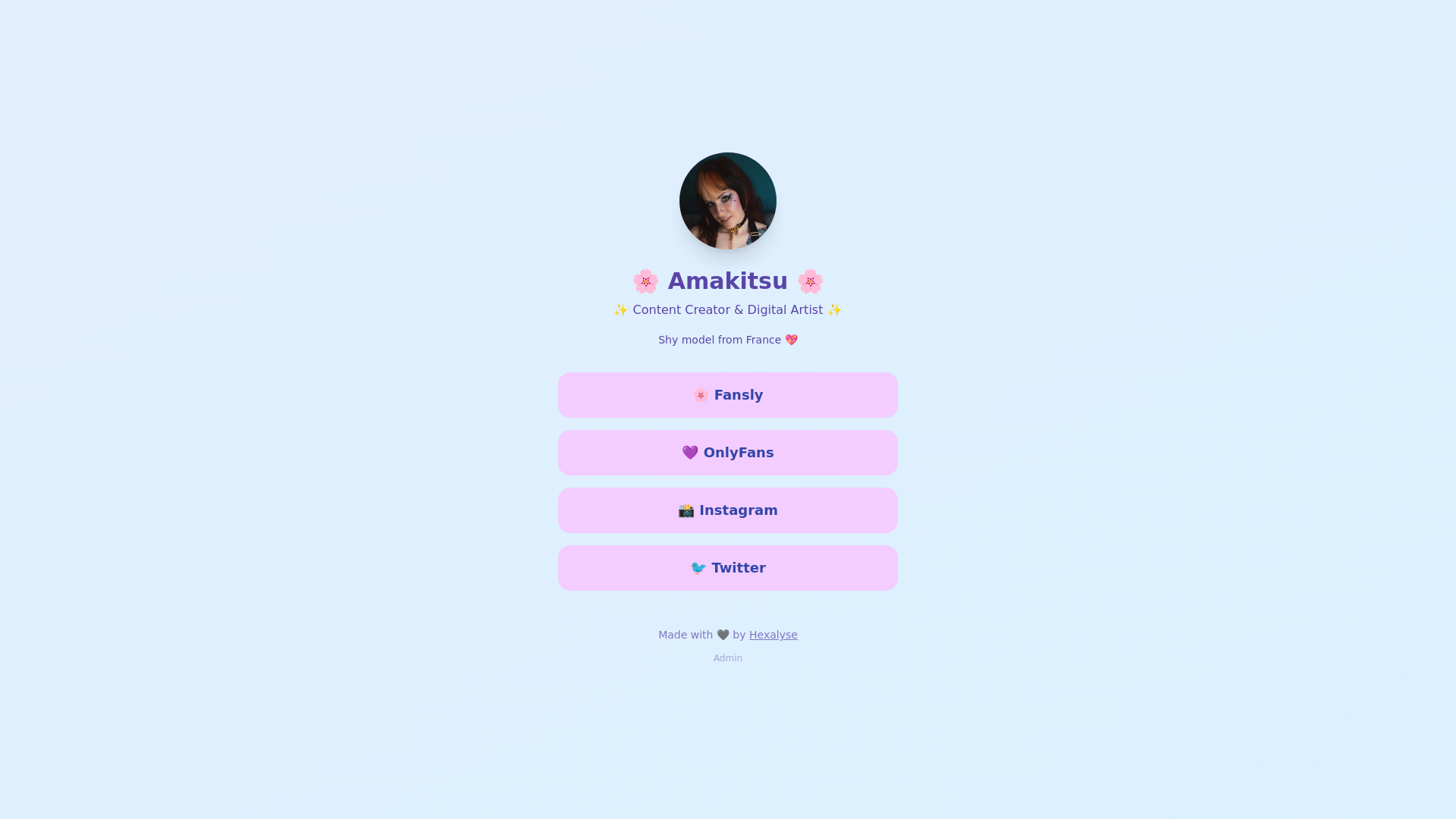 website screenshot of https://amakitsu.com/