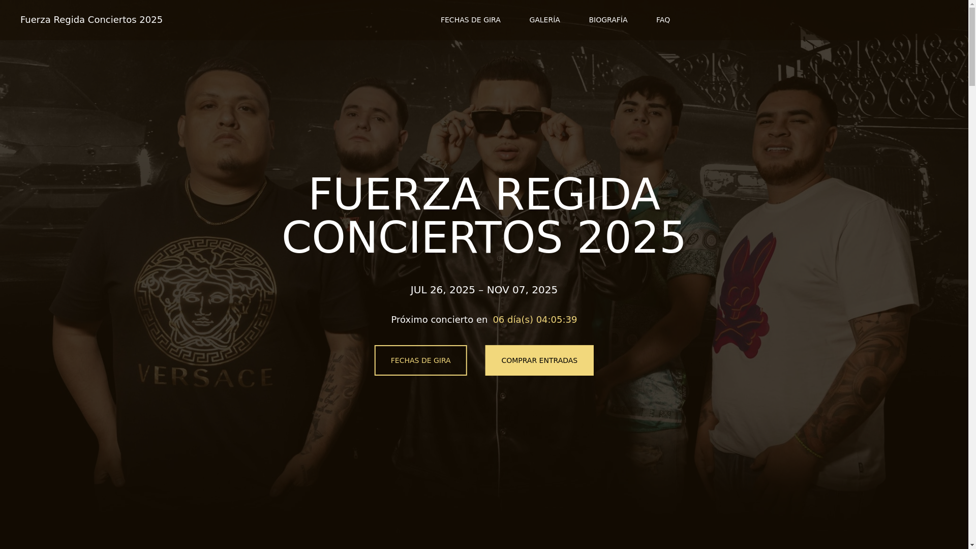 website screenshot of https://fuerzaregidaconciertos2024-com-github-io.pages.dev/