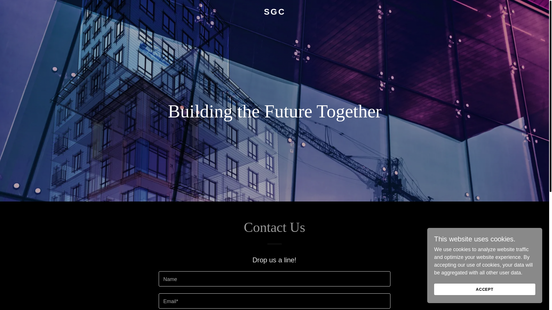 website screenshot of https://sindiana-sgc.com/