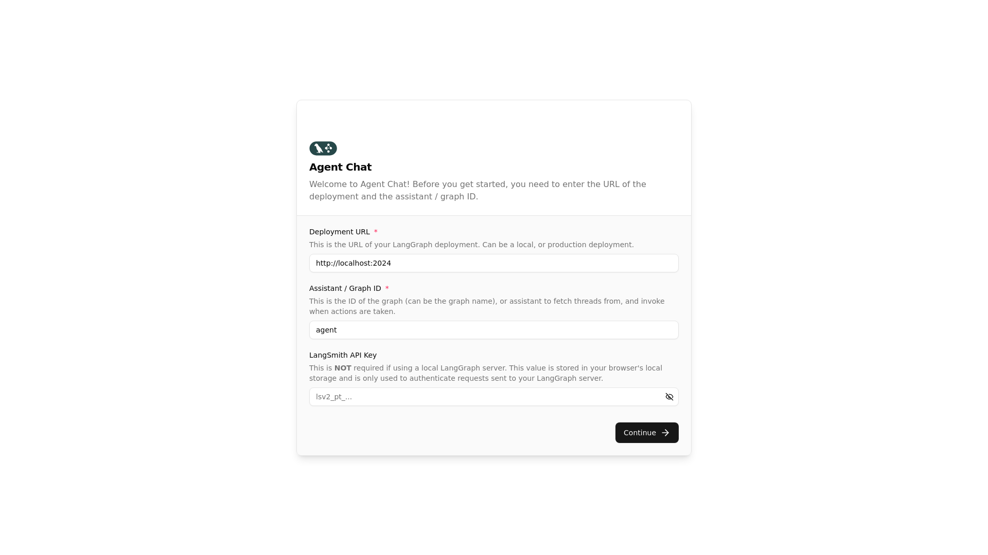 website screenshot of https://langgraph-agent-chat-ui1.pages.dev/