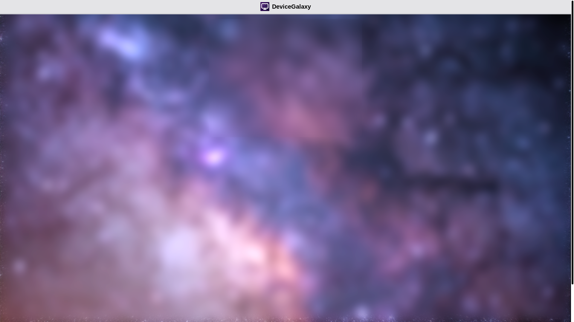 website screenshot of https://devicegalaxy.me/