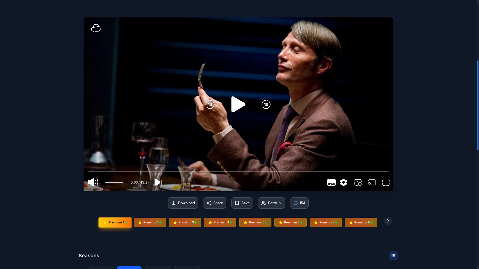 website screenshot of https://www.boredflix.com/tv/40008/untitled