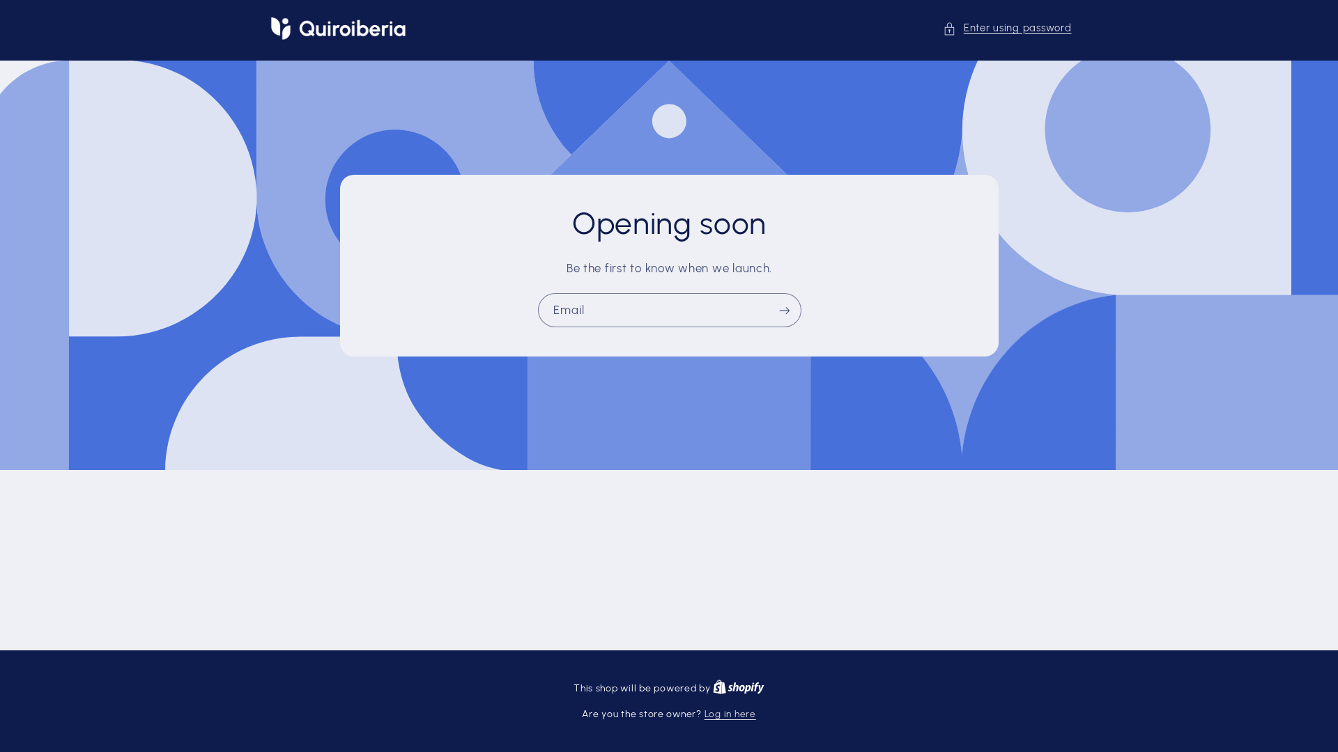 website screenshot of https://quiroiberia.com/