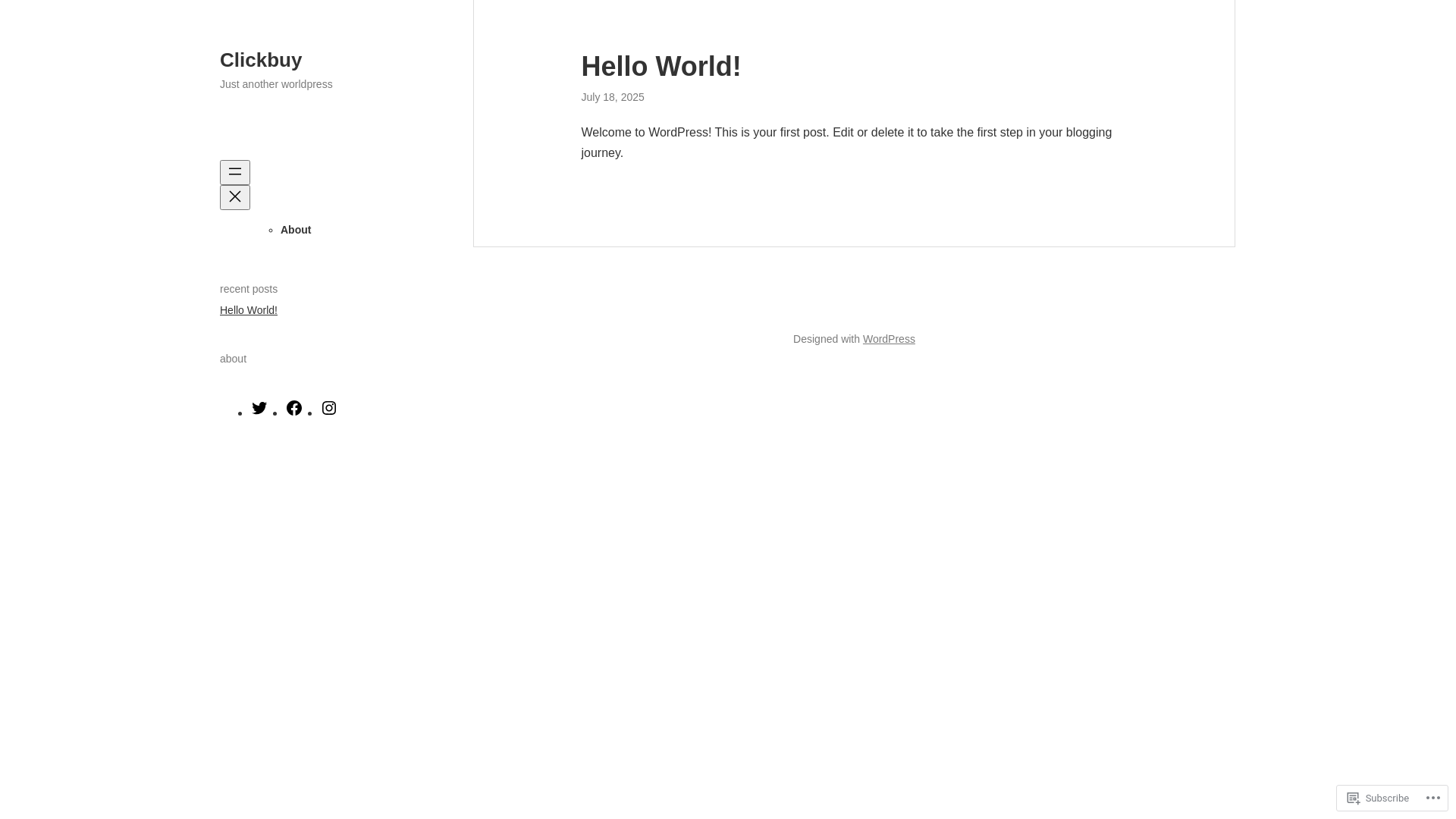 website screenshot of https://clickbuyco.com/