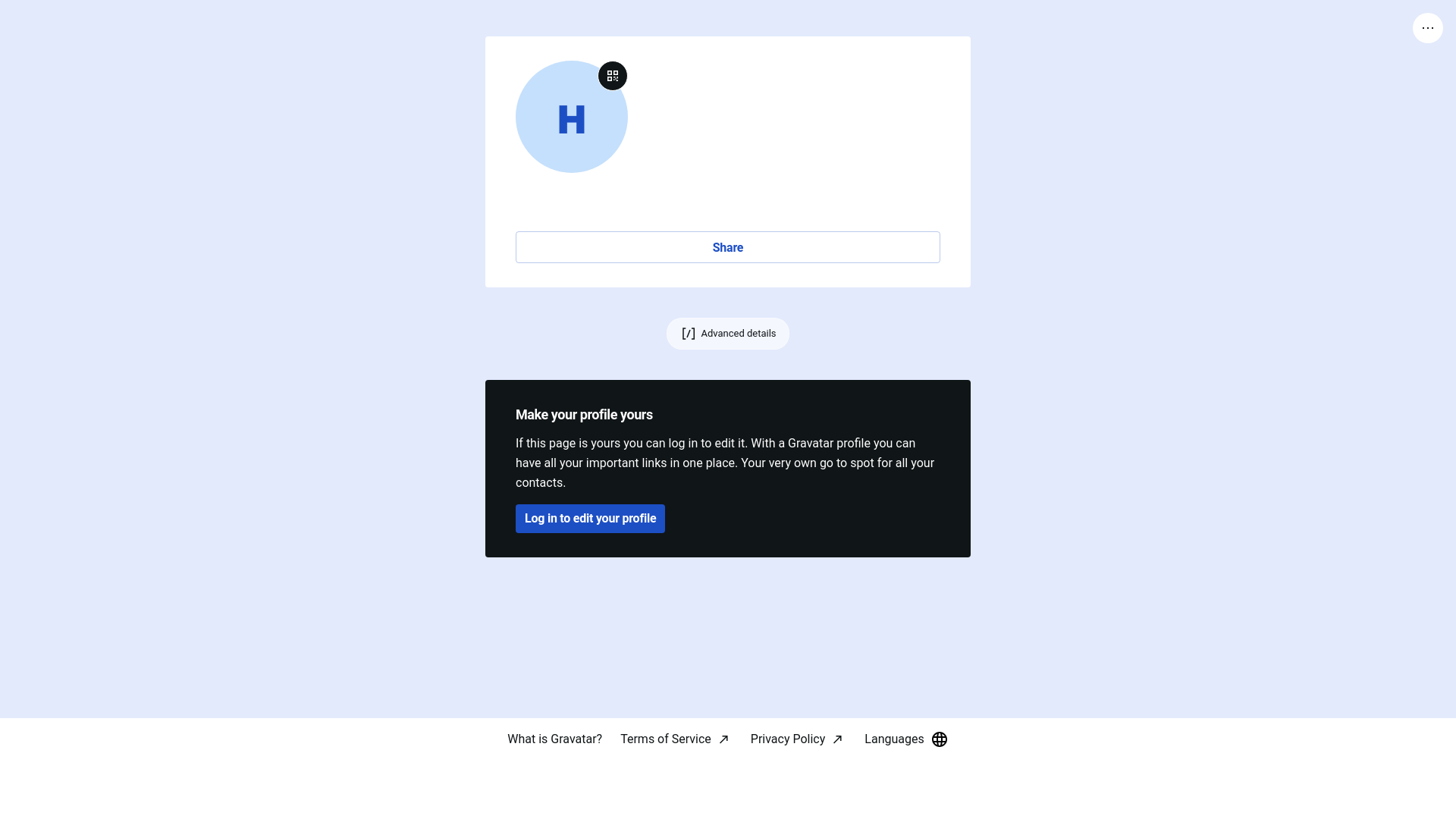 website screenshot of https://handlerone.live/