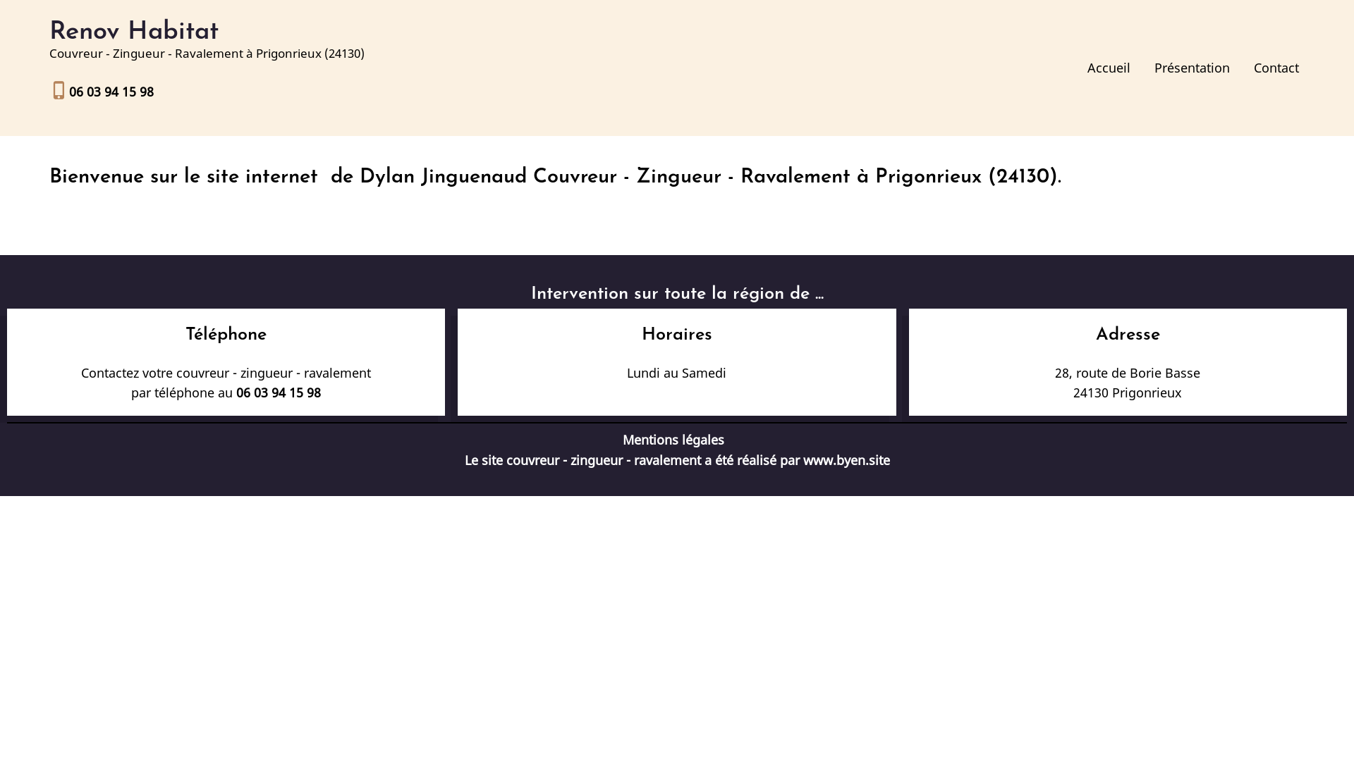 website screenshot of https://renov-habitat-24.fr/