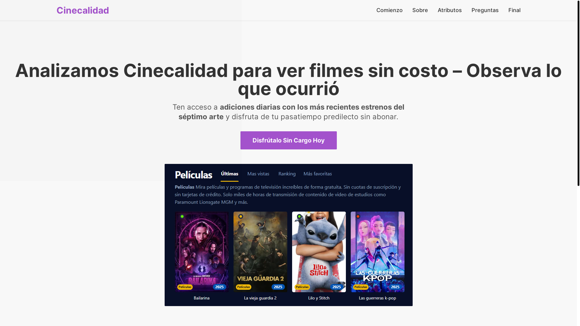 website screenshot of https://cinecalidad-jyq7.pages.dev/