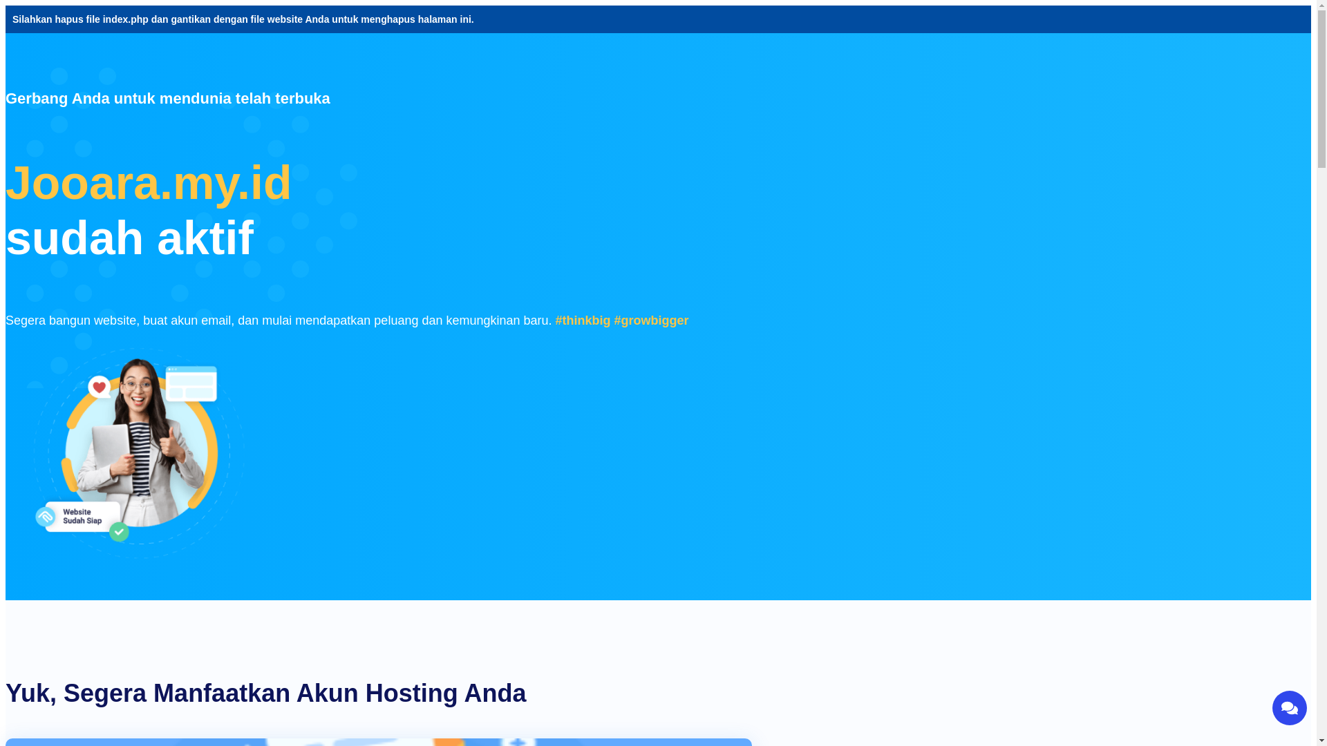 website screenshot of https://jooara.my.id/