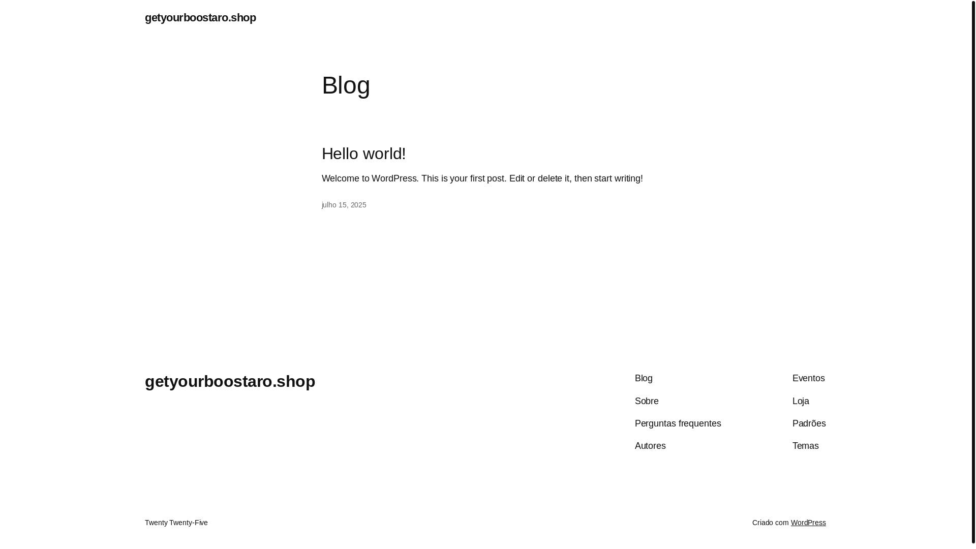 website screenshot of https://getyourboostaro.shop/