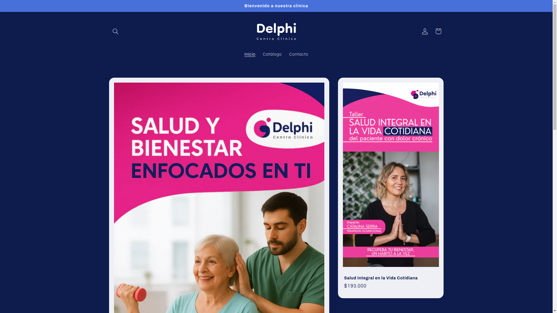 website screenshot of https://centroclinicodelphi.com/