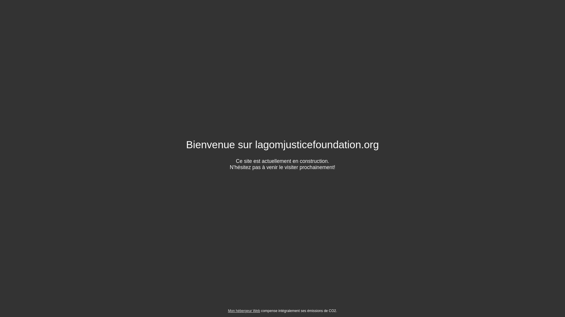 website screenshot of https://fondationlagom.com/