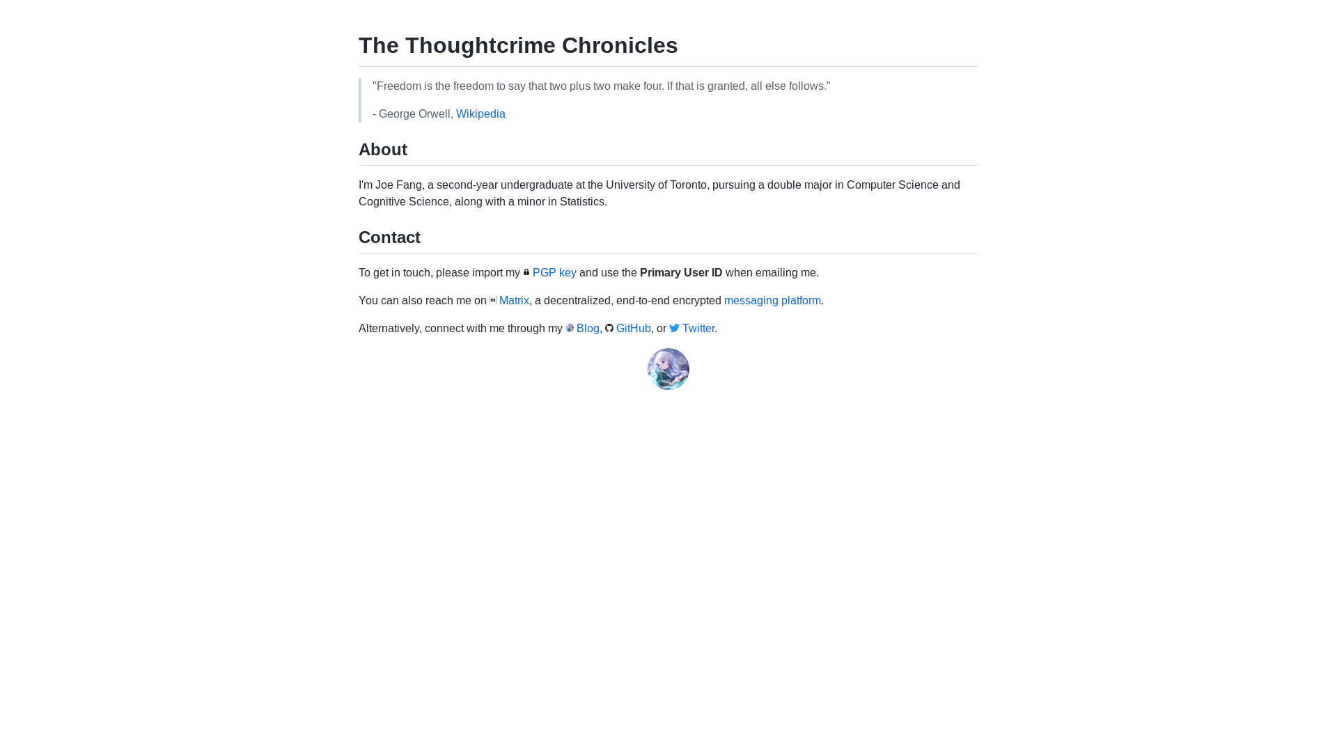 website screenshot of https://joefang-org.pages.dev/