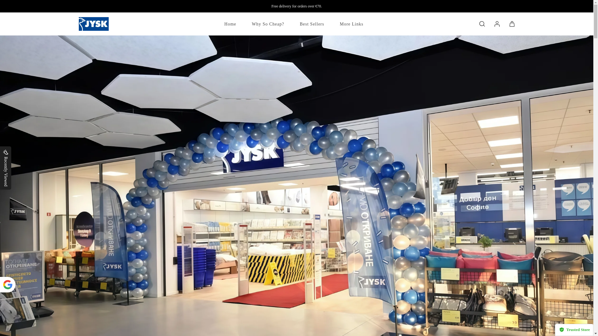 website screenshot of https://jyssstore.shop/