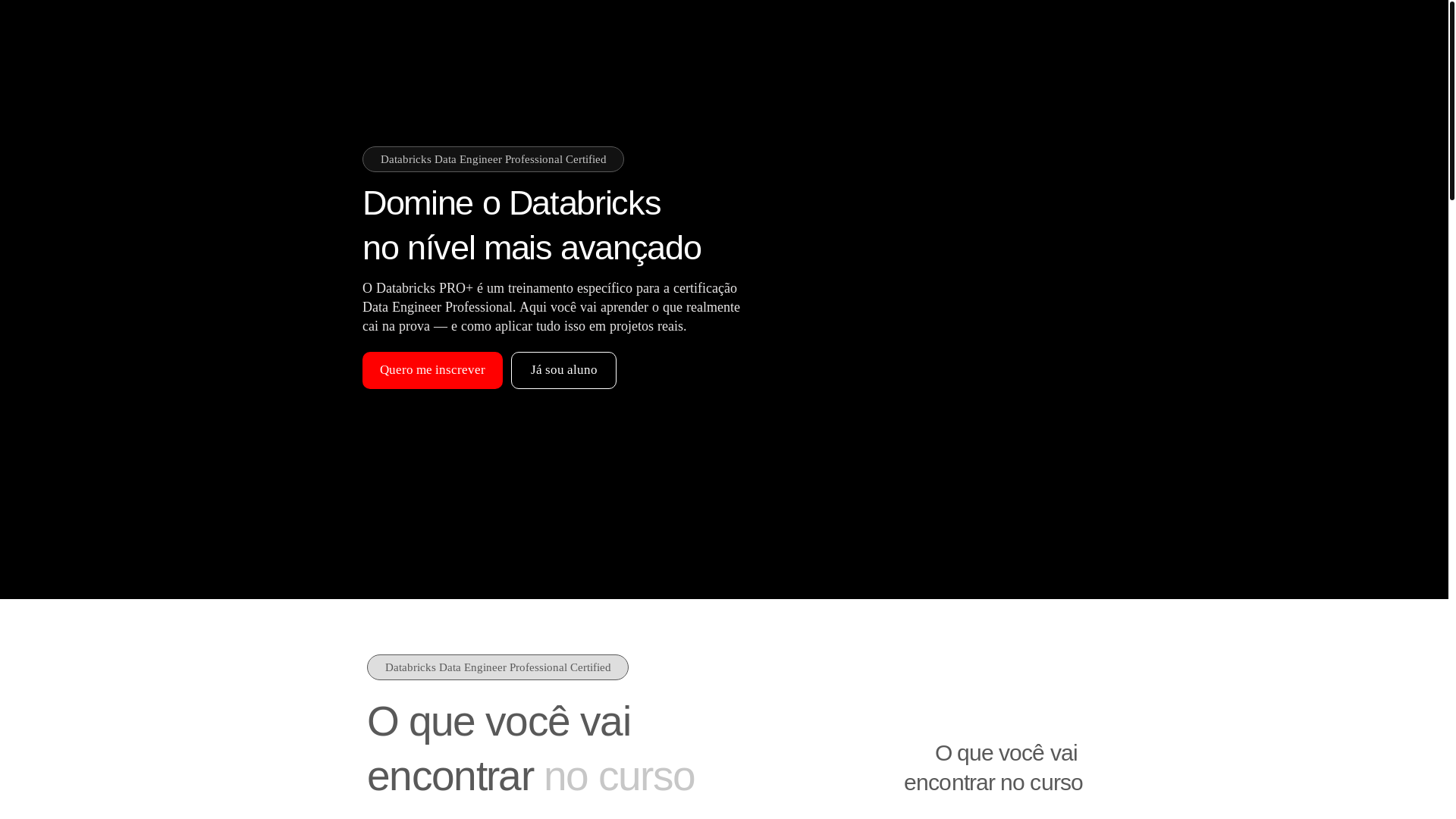 website screenshot of https://aprenderdados.com.br/
