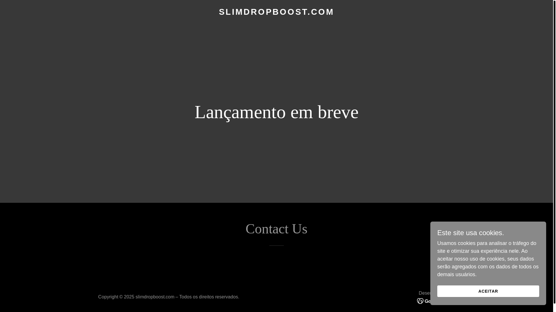 website screenshot of https://slimdropboost.com/