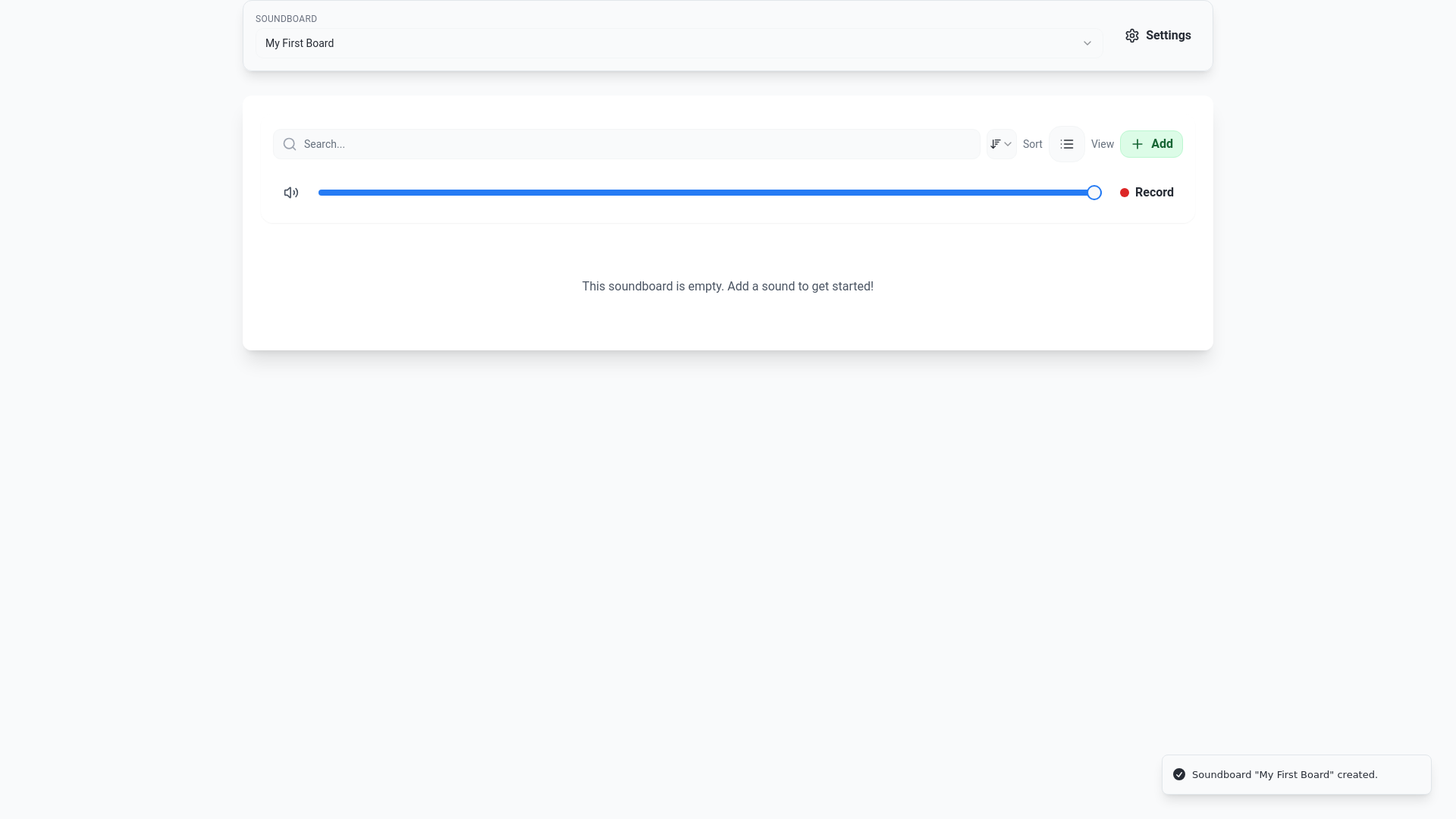 website screenshot of https://soundboard-cqv.pages.dev/