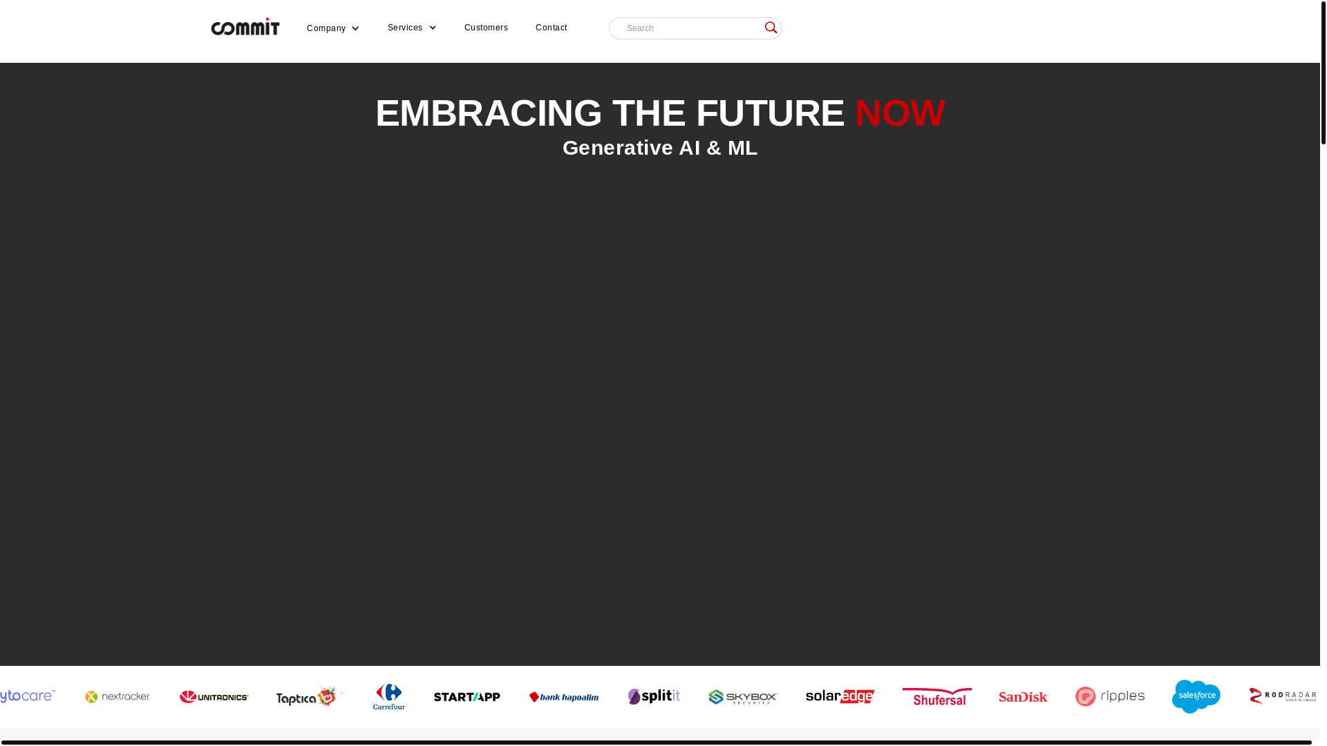 website screenshot of http://www.comm-it.com/