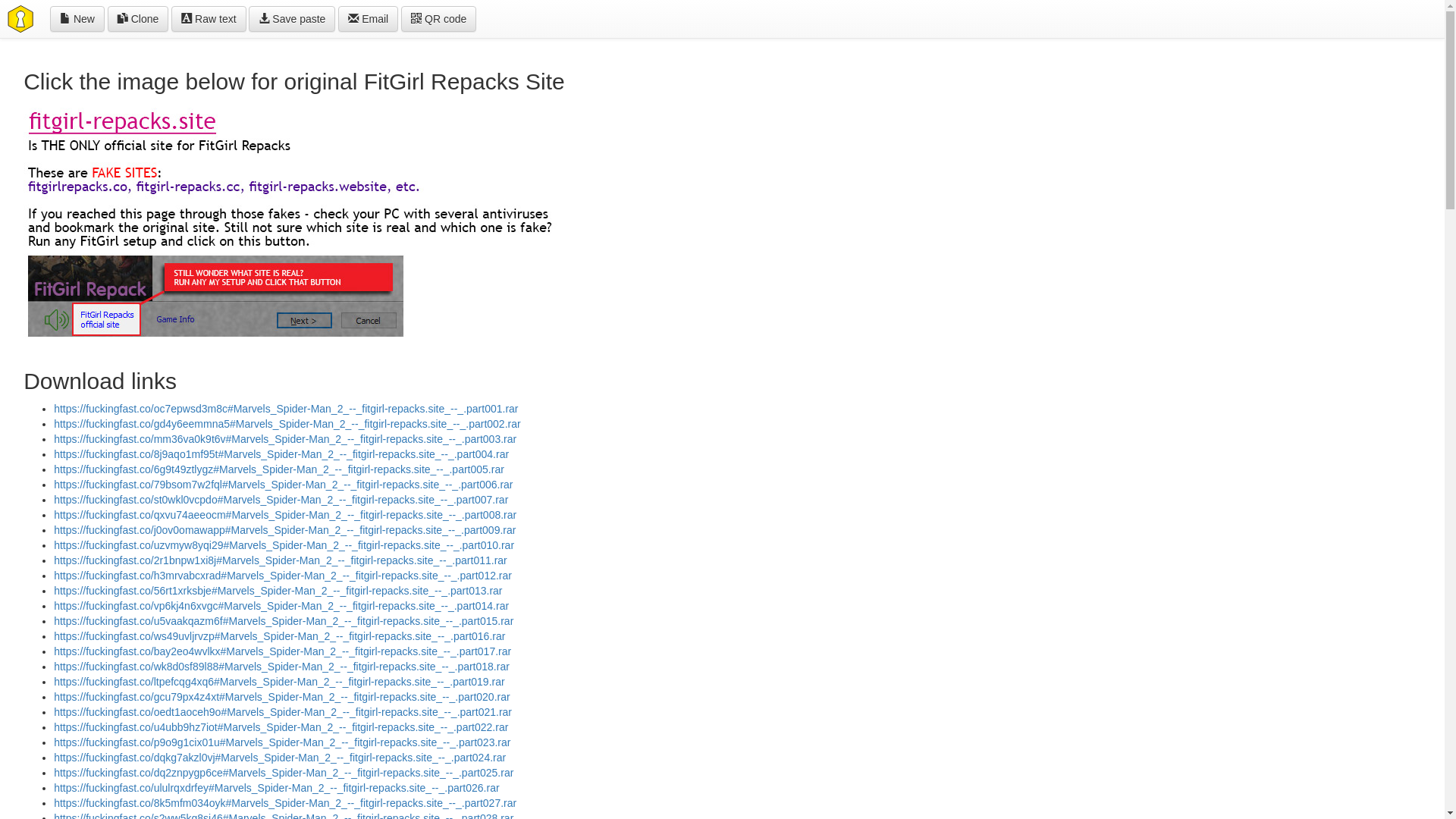 website screenshot of https://paste.fitgirl-repacks.site/?aa7ee62c43546e4f#HdgTUYUKFGRt2uVMyfx4i2KaZ8eS31oLoUJwzMaZqKJ7