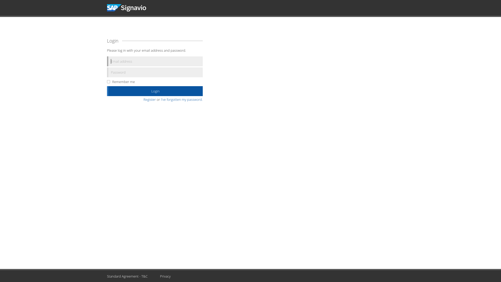 website screenshot of https://editor.signavio.com/