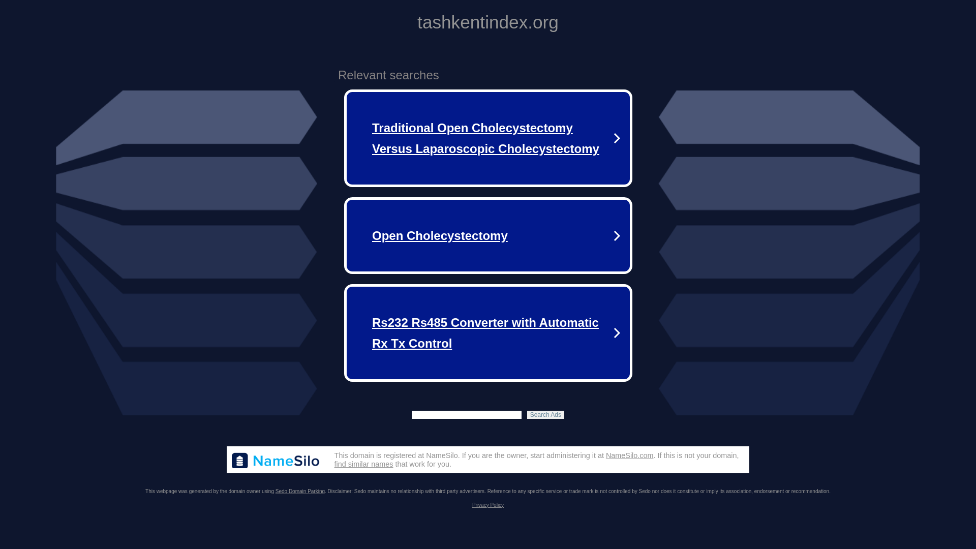 website screenshot of https://tashkentindex.org/