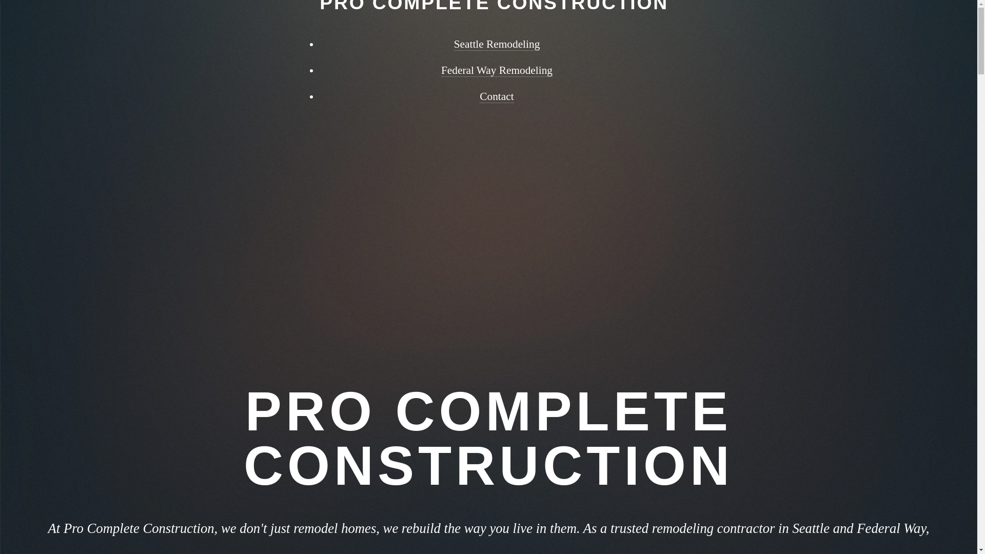 website screenshot of https://procompleteremodeling.pages.dev/