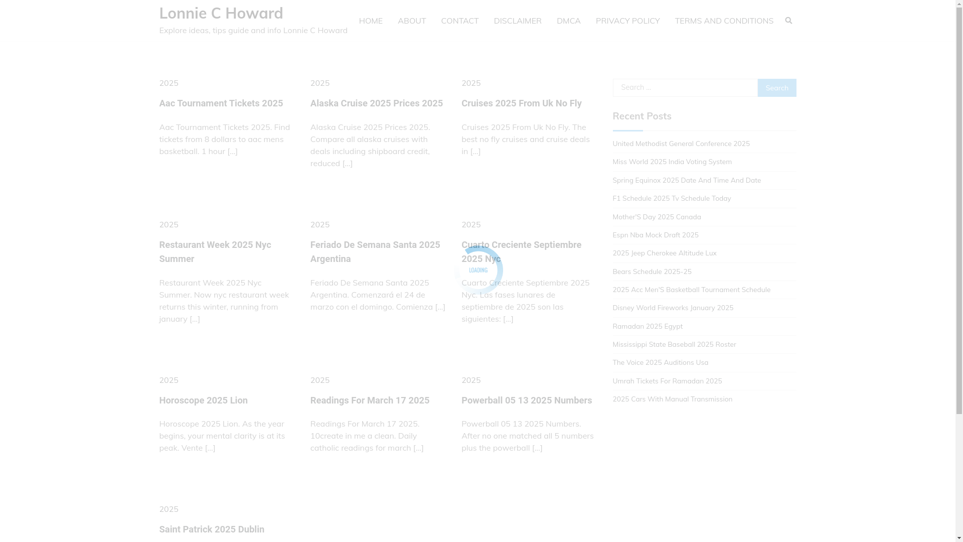 website screenshot of https://lonniechowardj.pages.dev/