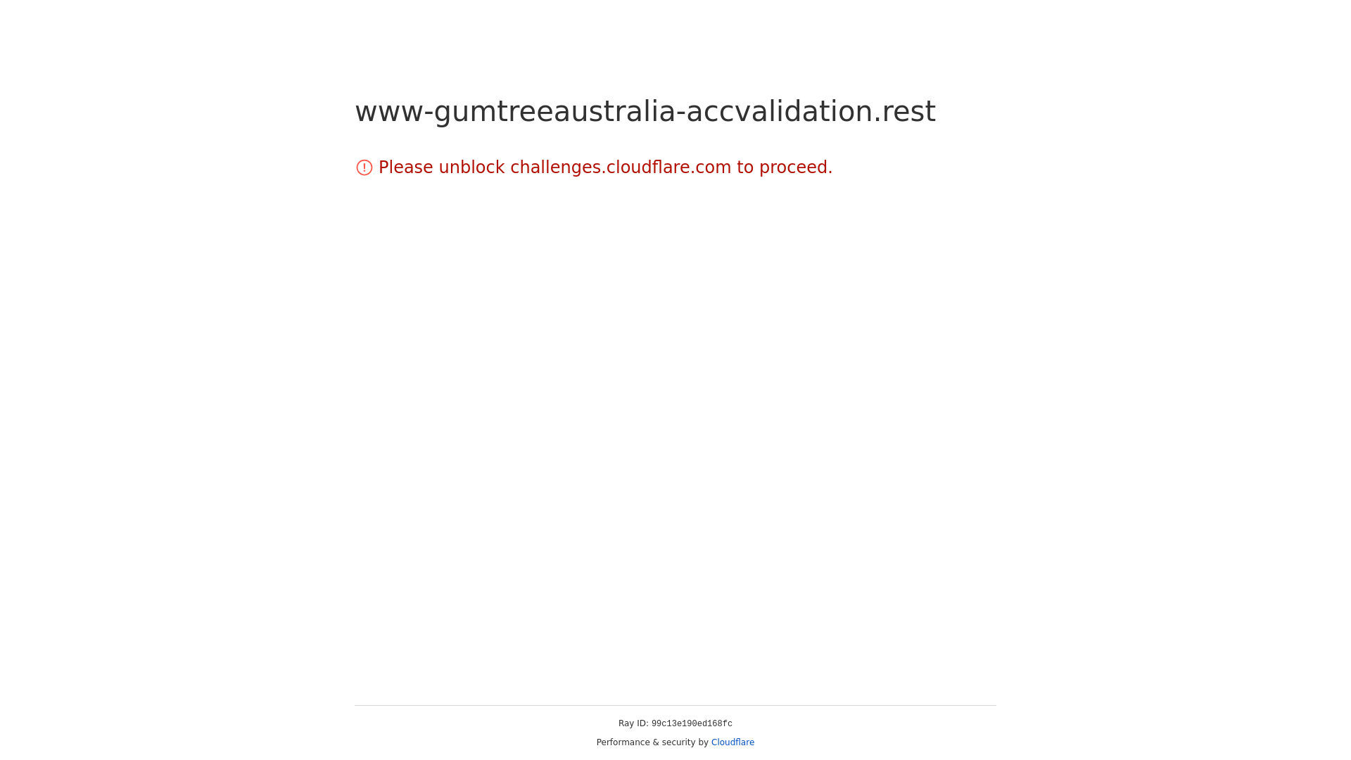 website screenshot of https://www-gumtreeaustralia-accvalidation.rest/